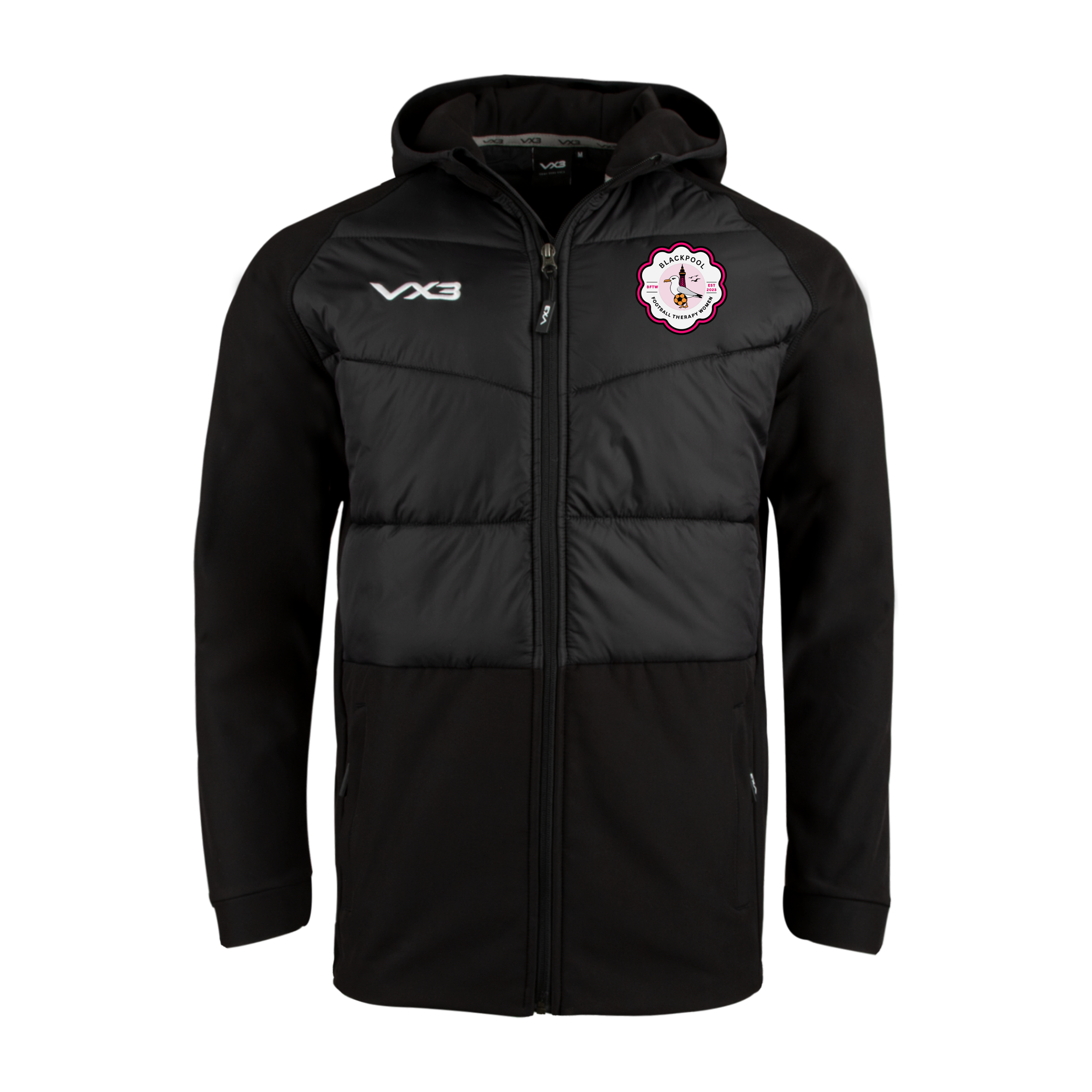Blackpool Football Therapy Women's Tempest Hybrid Jacket