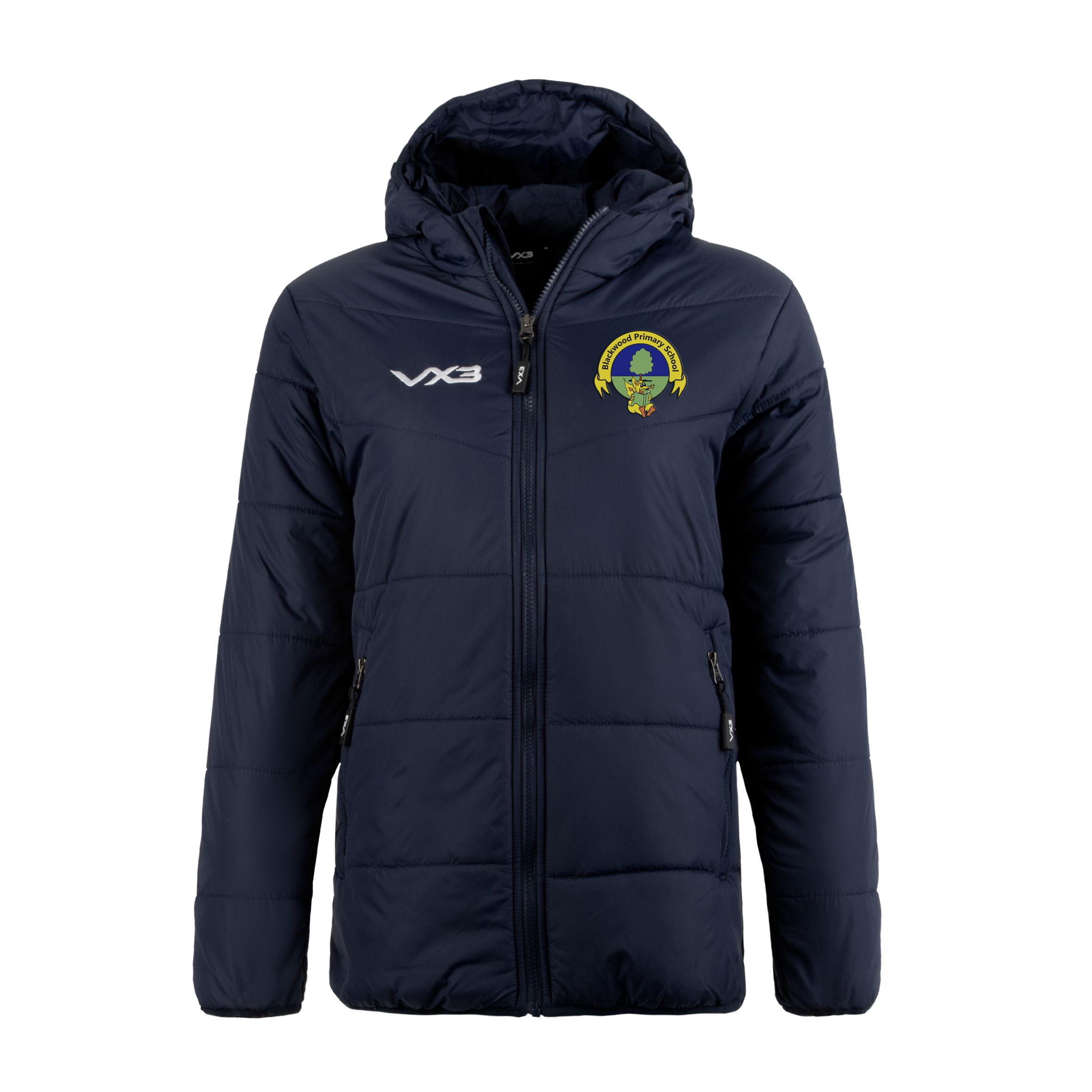 Blackwood Primary Pupils Navy Lorica Quilted Jacket Ladies