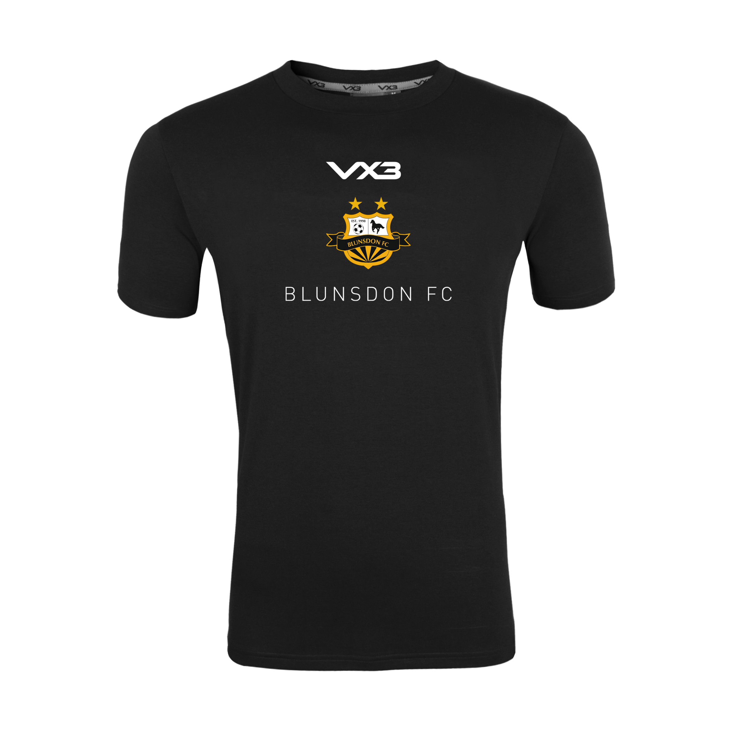 Blunsdon FC Black Womens Invicta Tee