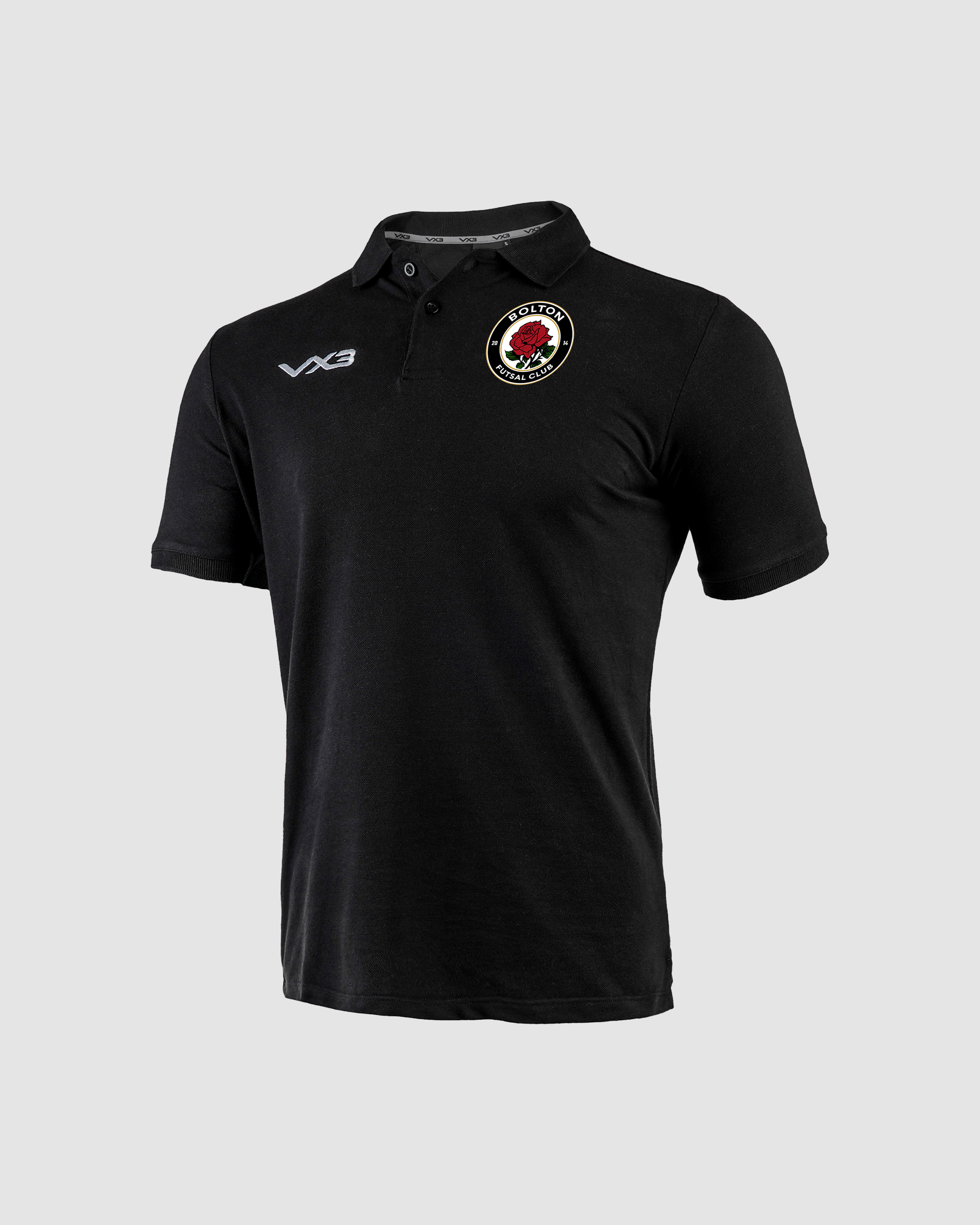 Bolton Futsal Club Primus Polo Shirt - Black