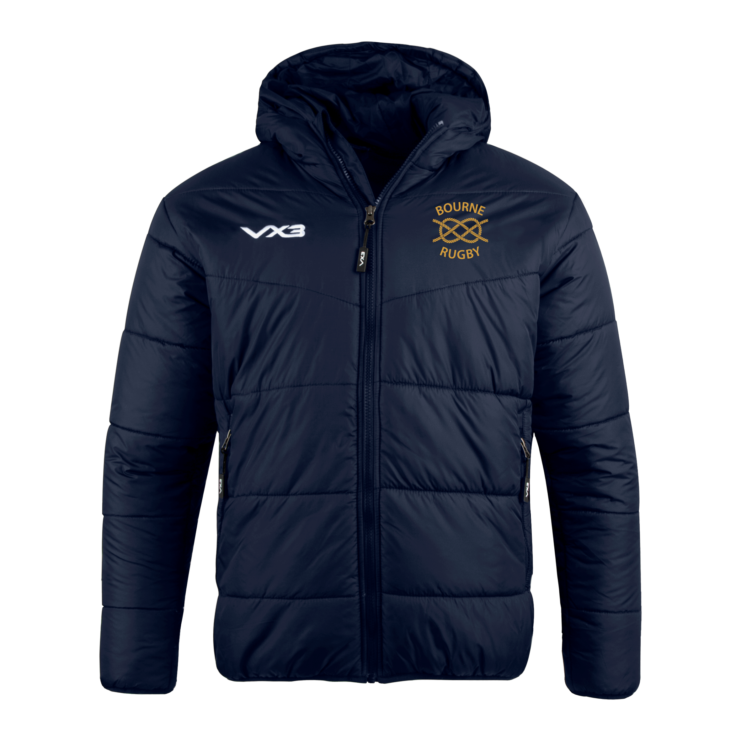 Bourne Rugby Lorica Quilted Jacket Youth
