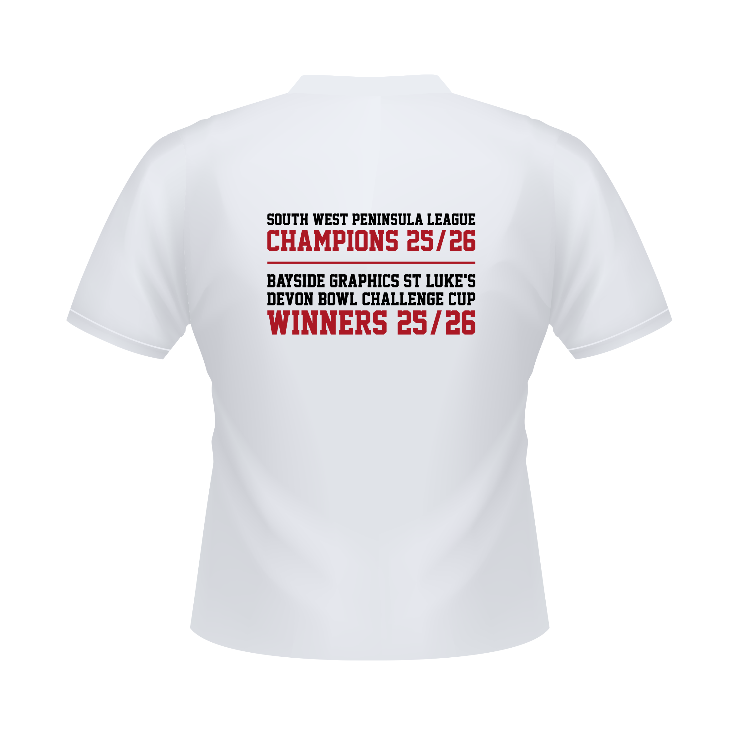 Bovey Tracey AFC White Invicta Club Tee