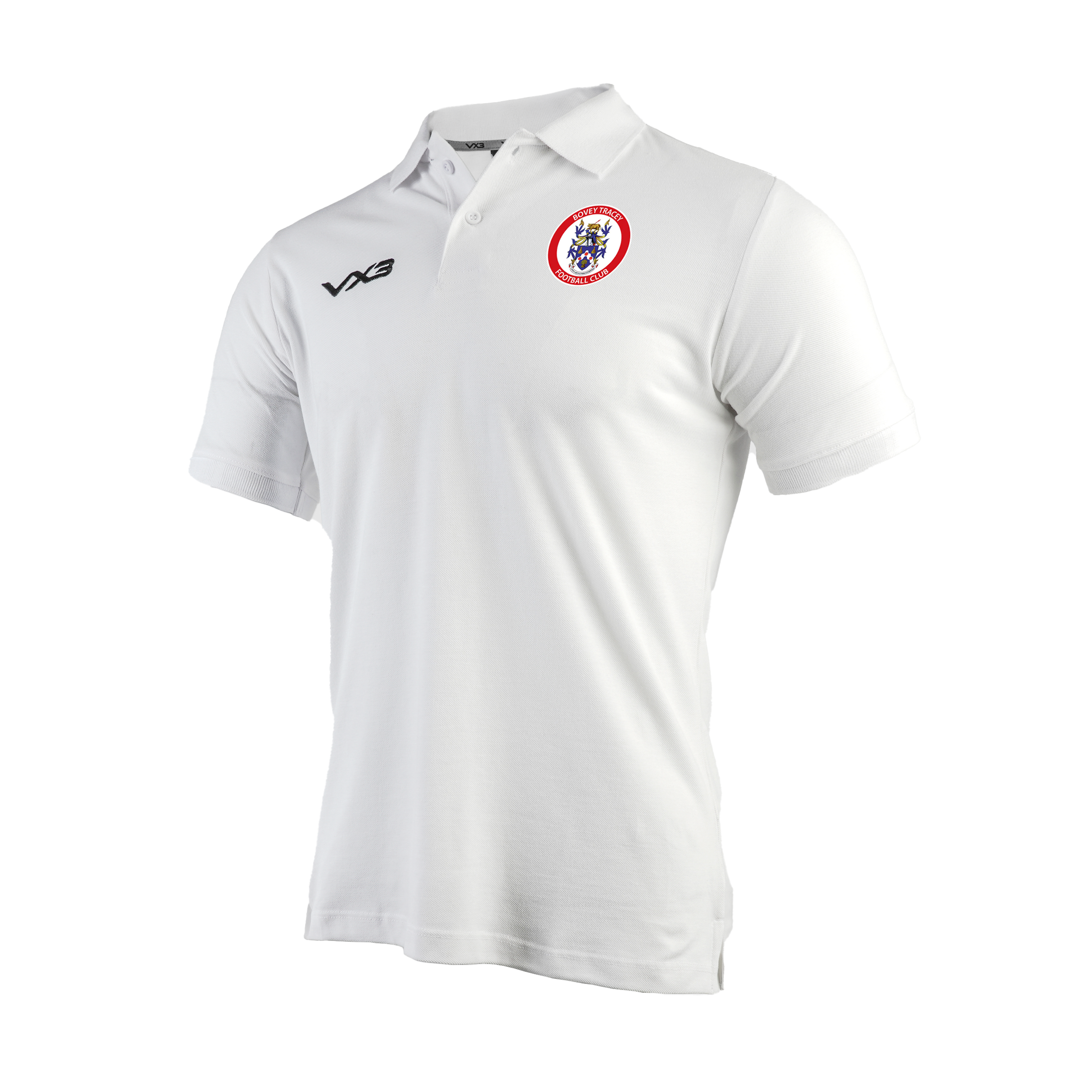 Bovey Tracey AFC Primus Polo Shirt White