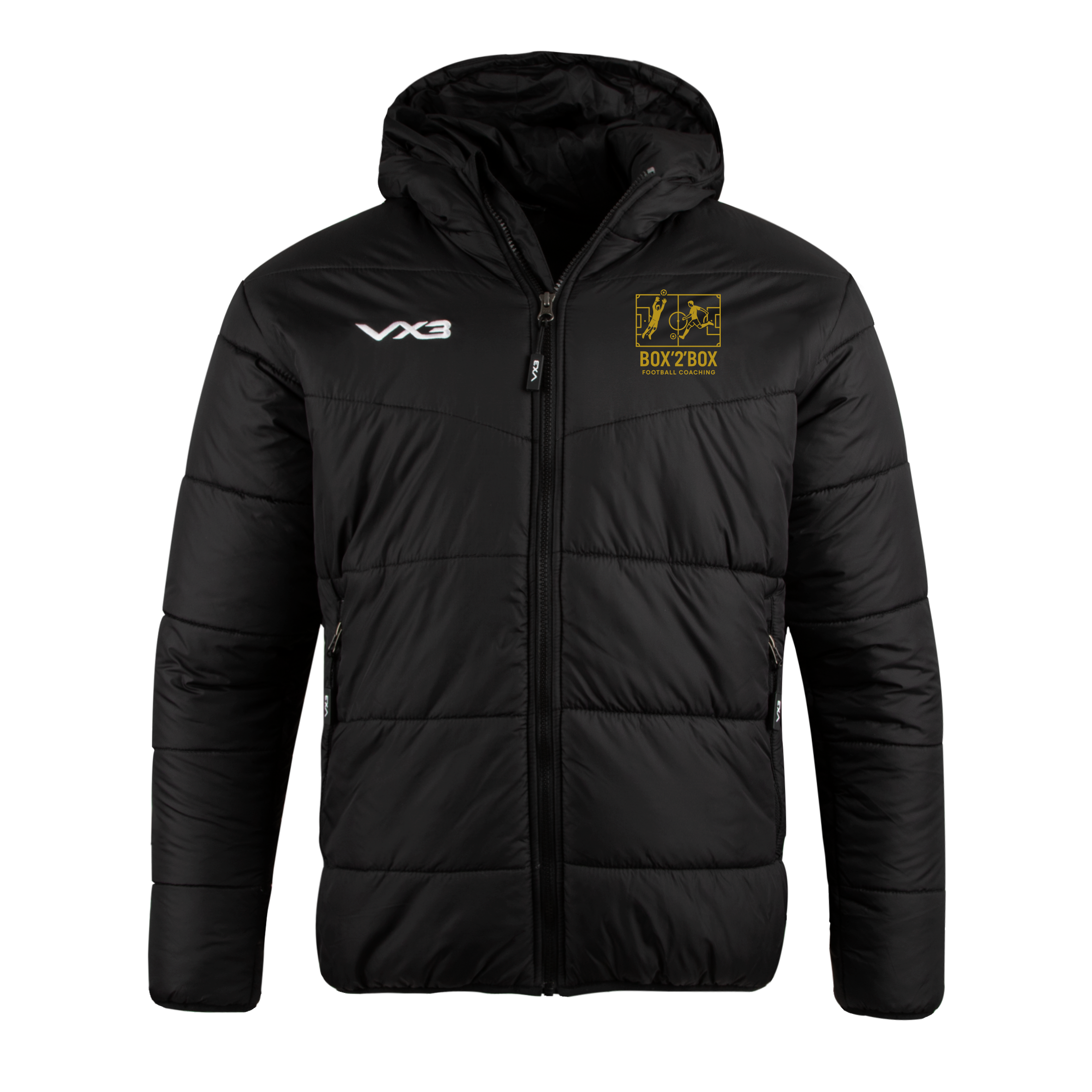 Box2box Merch Box2Box Coaching Lorica Quilted Jacket – VX3