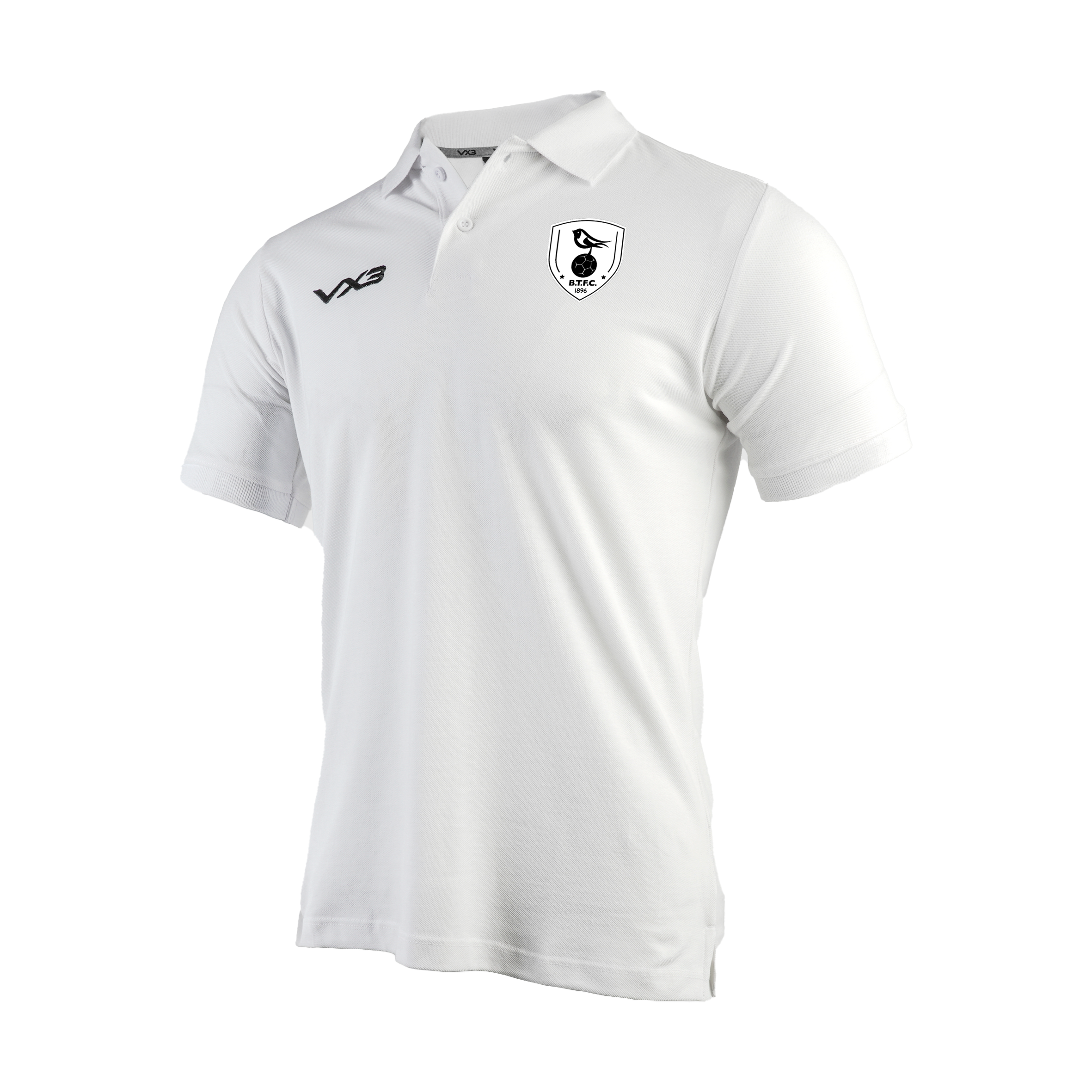 Bracknell Town FC White Primus Polo Shirt