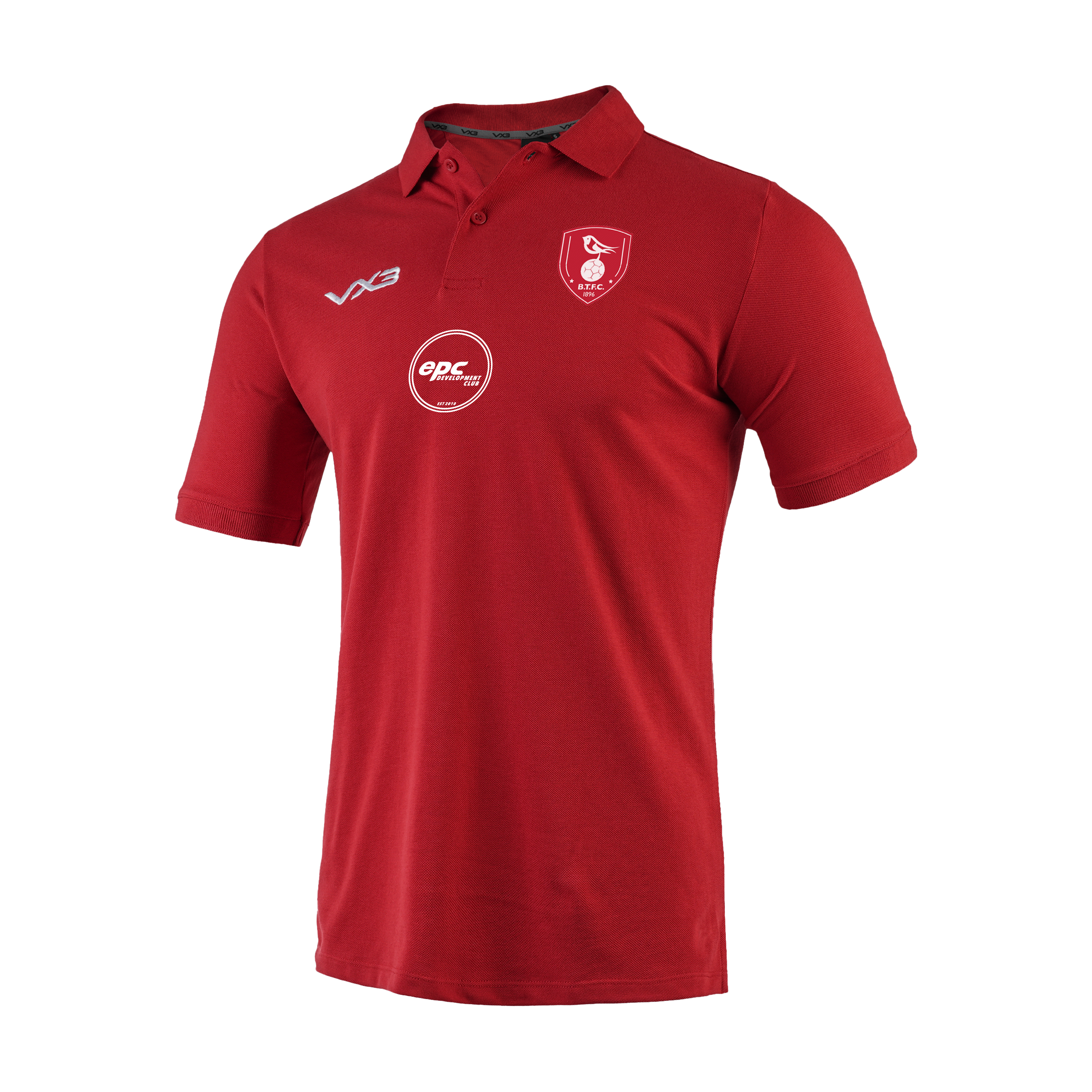 Bracknell Town Youth FC Primus Polo Shirt Red