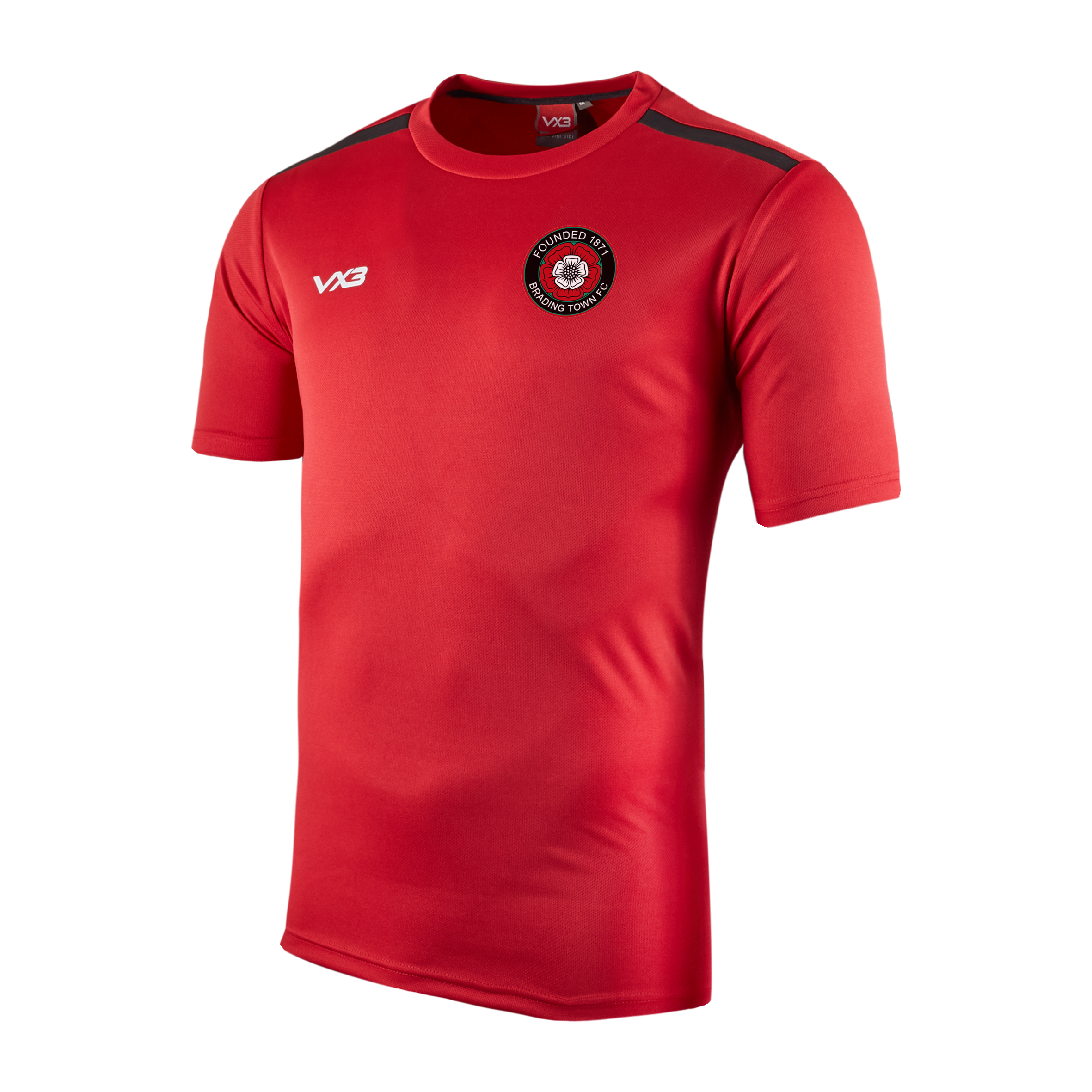 Brading Town FC Red Fortis Tee