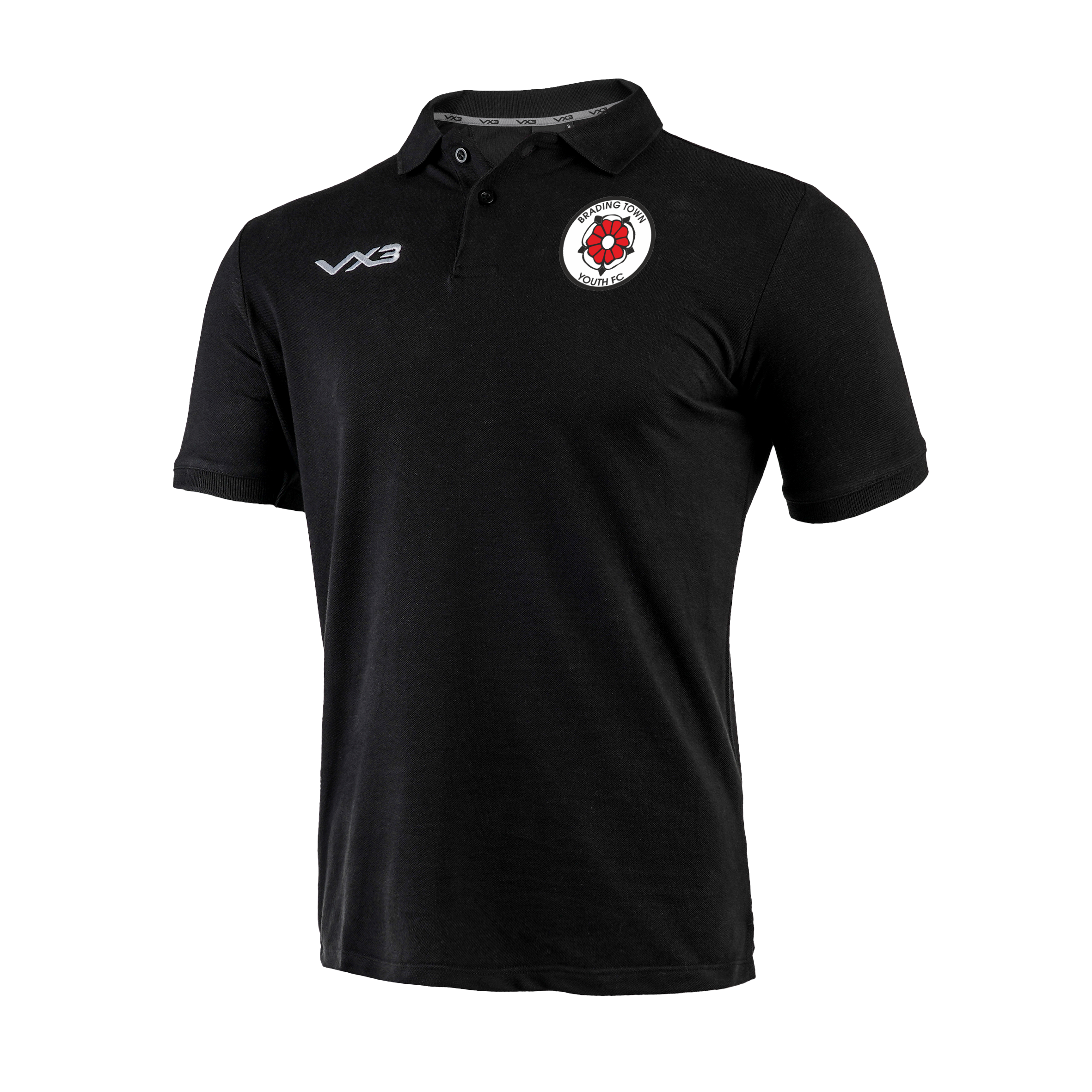 Brading Town Youth FC Primus Polo Shirt Black