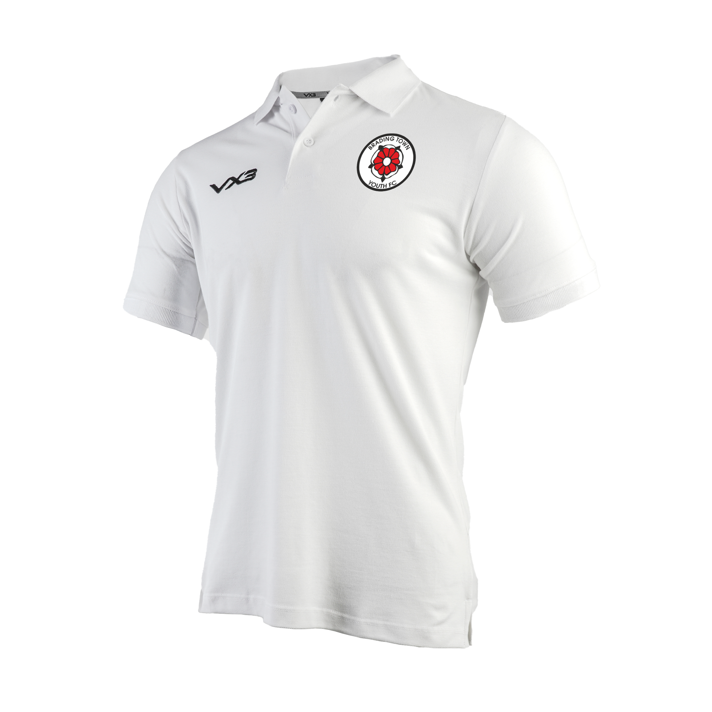Brading Town Youth FC Primus Polo Shirt White