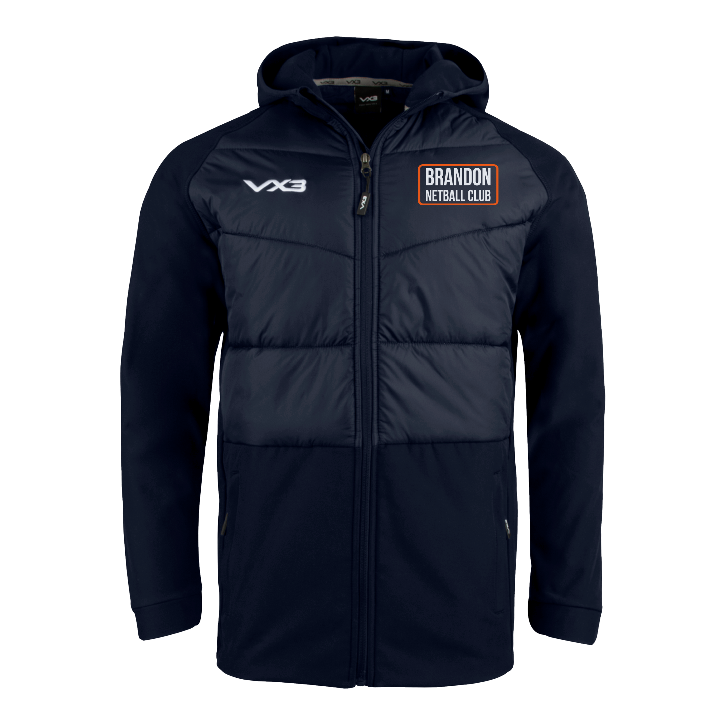 Brandon Netball Tempest Hybrid Jacket