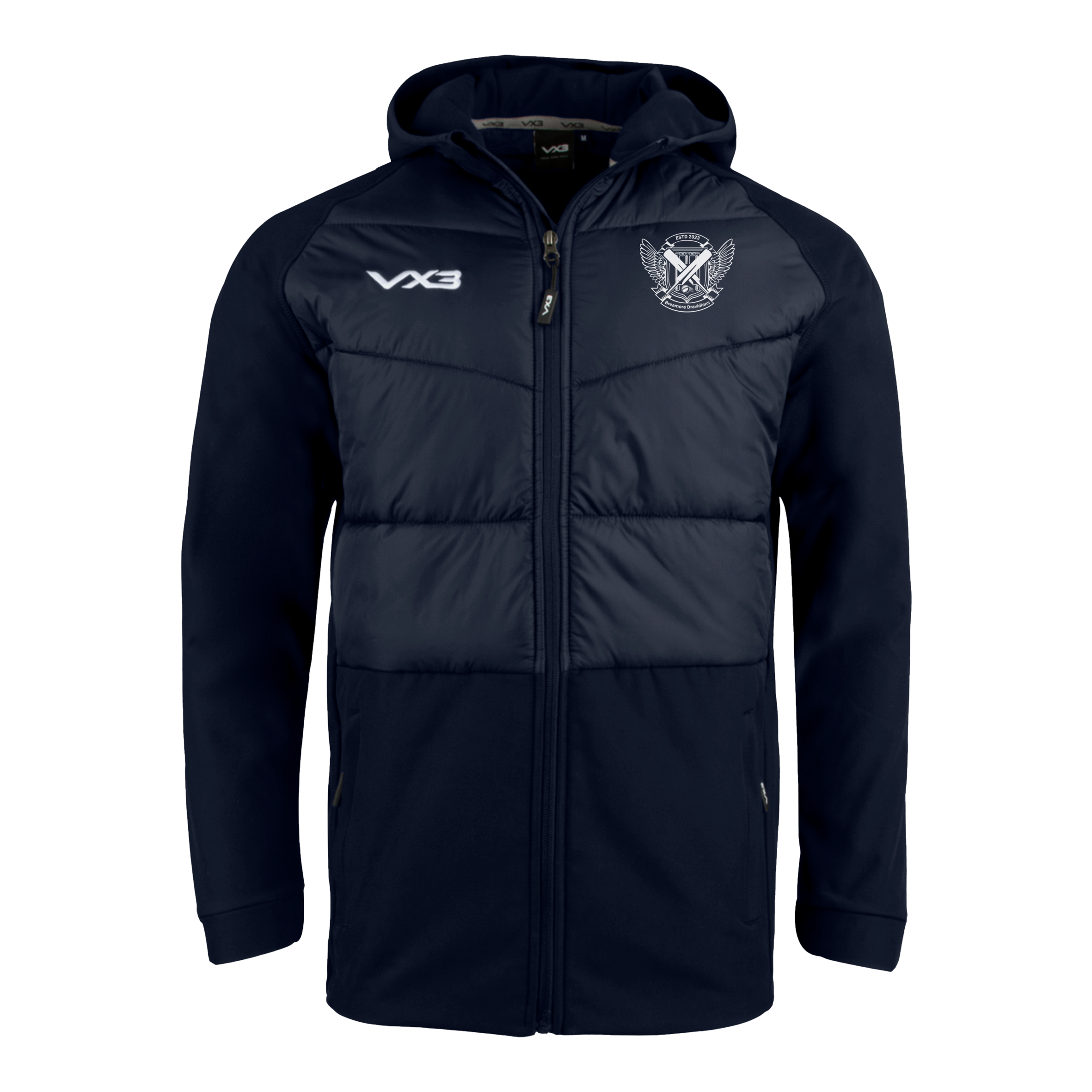 Breamore Dravidians Cricket Club Tempest Hybrid Jacket
