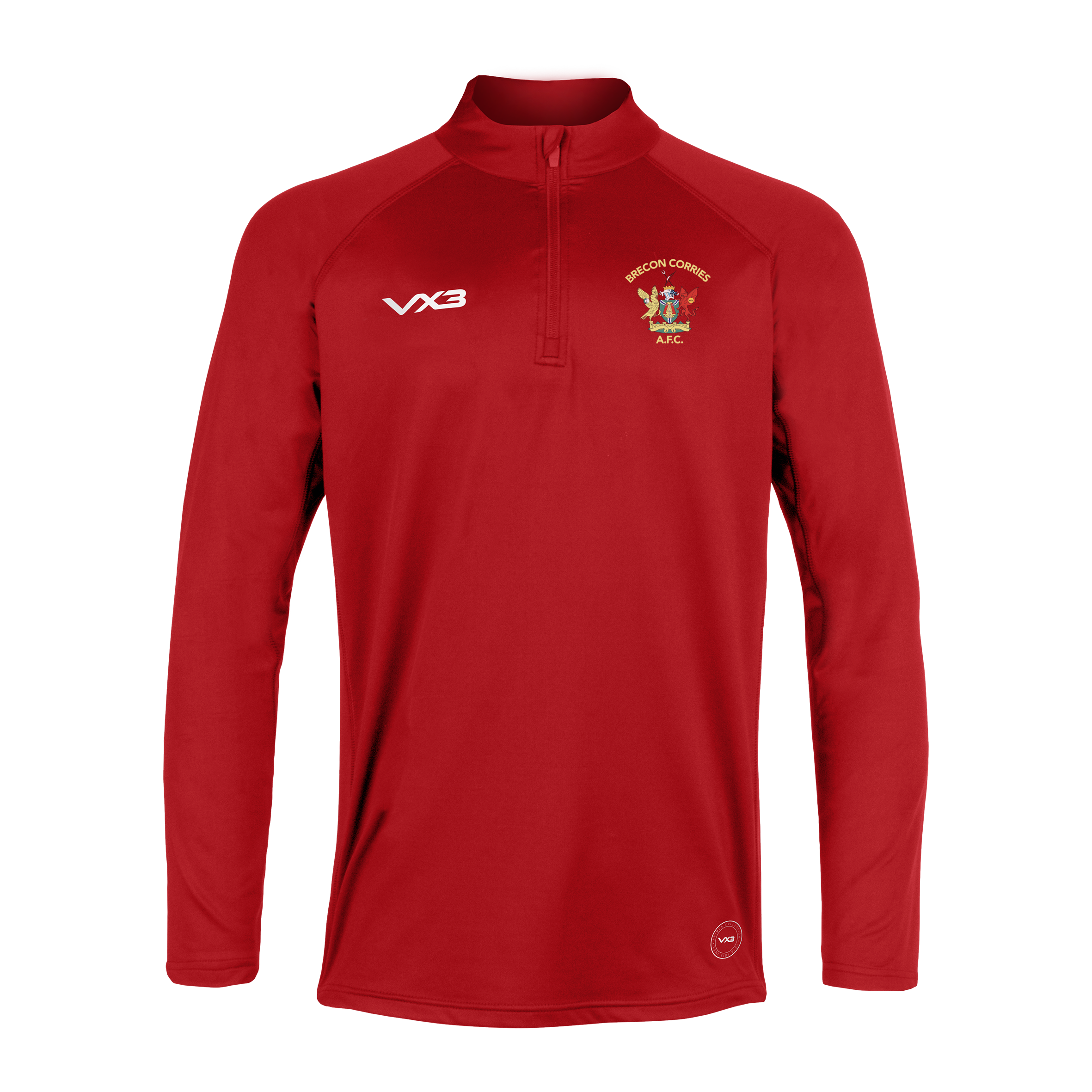 Brecon Corries AFC Red Primus Quarter Zip