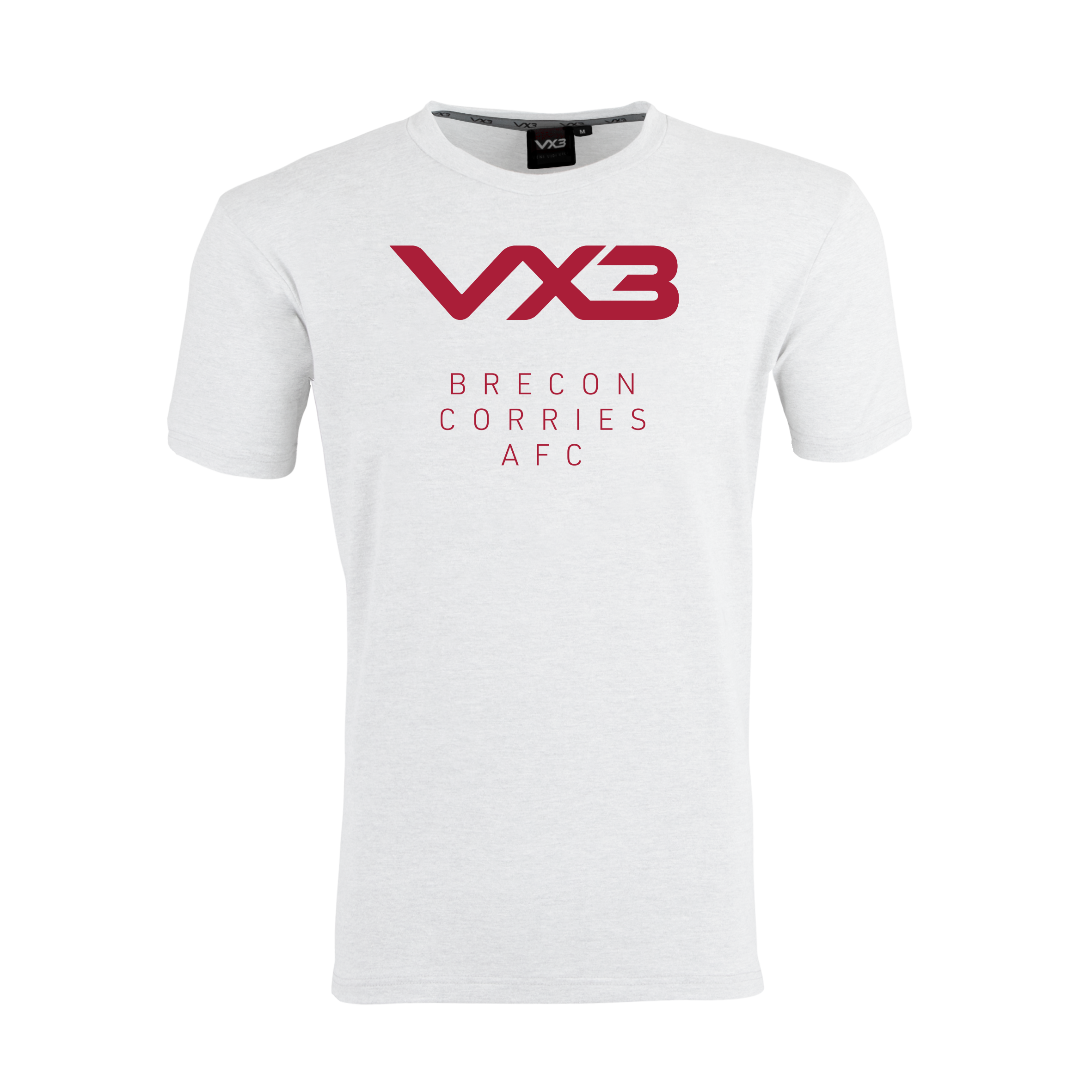 Brecon Corries AFC White Invicta Tee