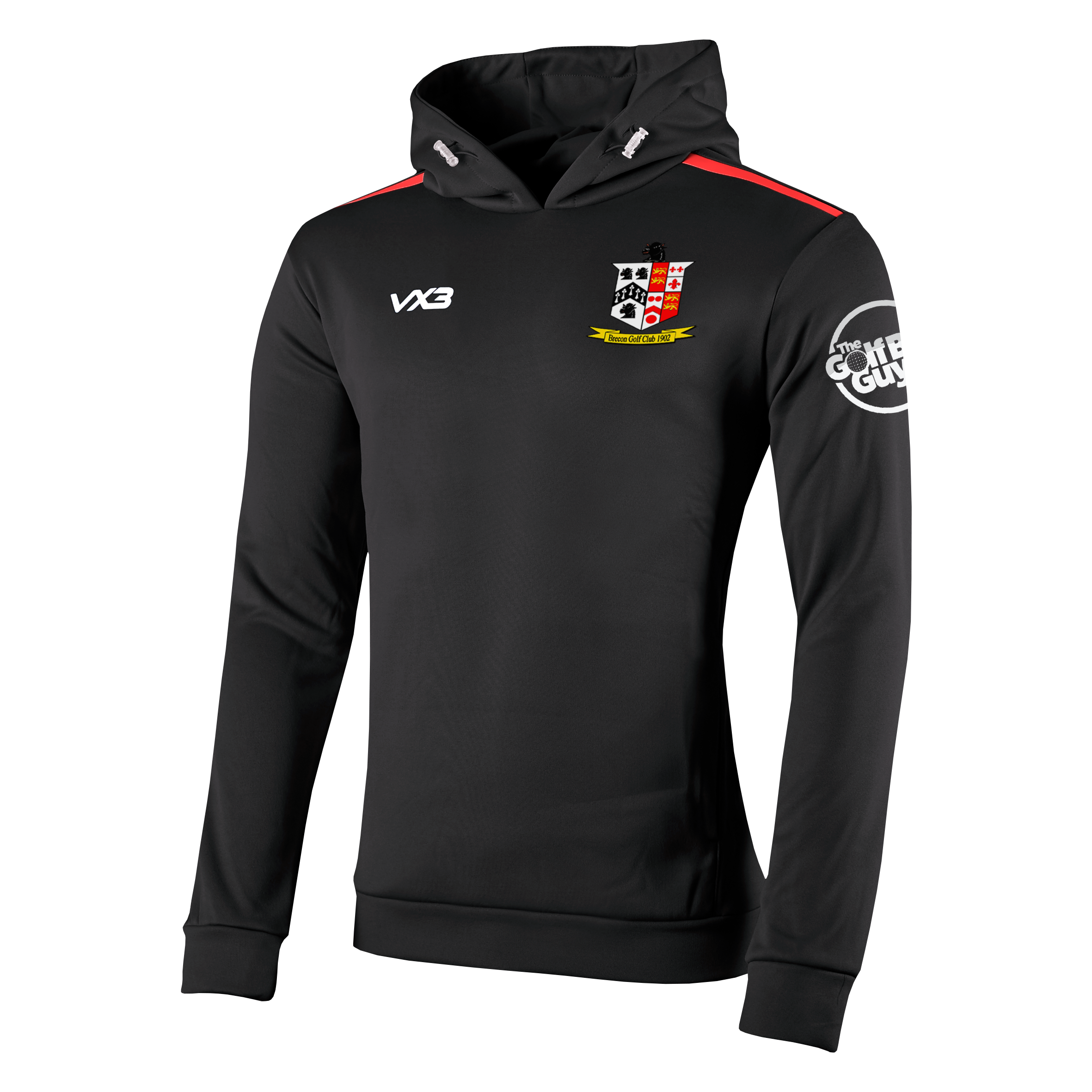 Brecon Golf Club Black Fortis Hoodie