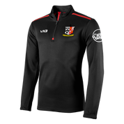 Brecon Golf Club Black Fortis Youth Quarter Zip Sweat