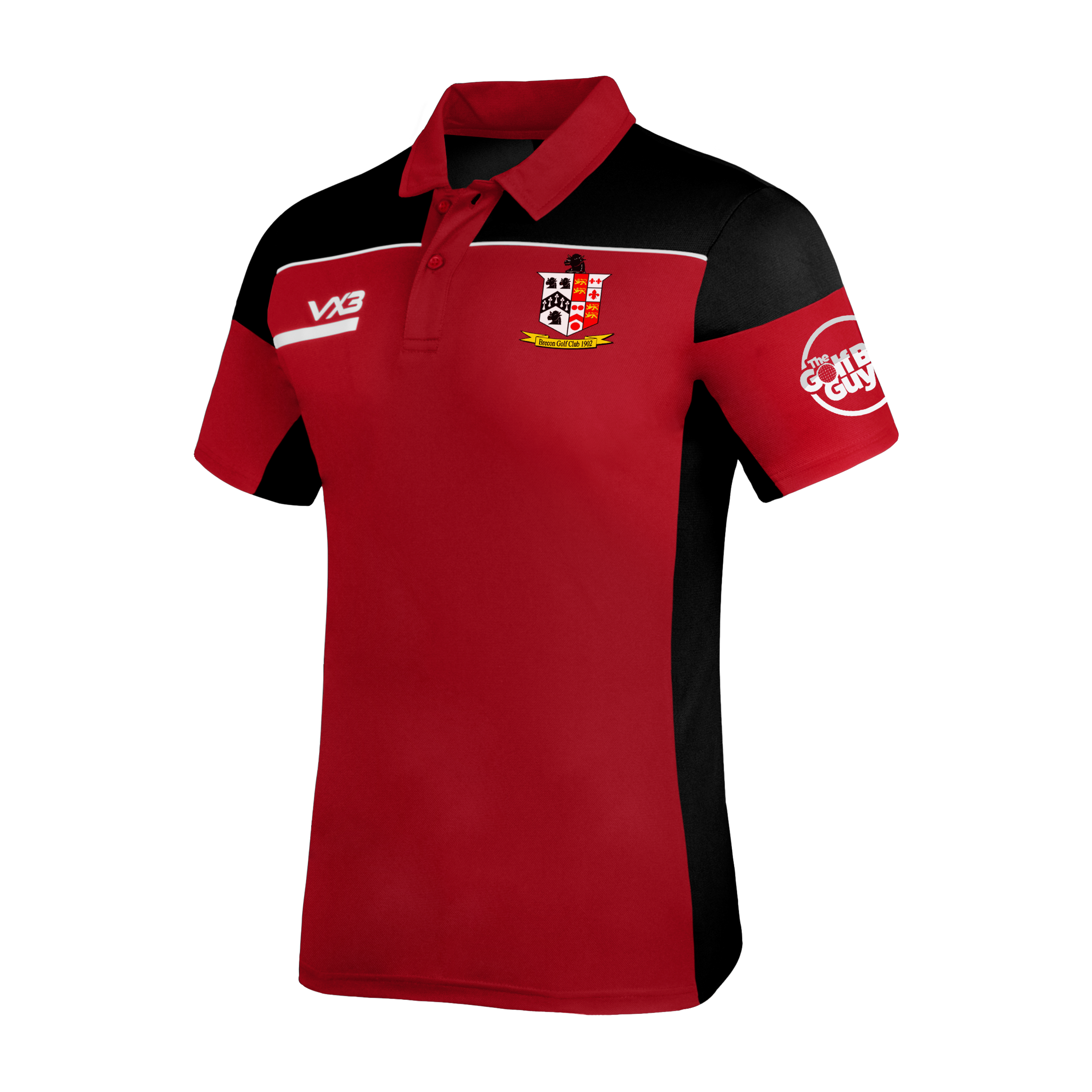 Brecon Golf Club Red Opus Polo