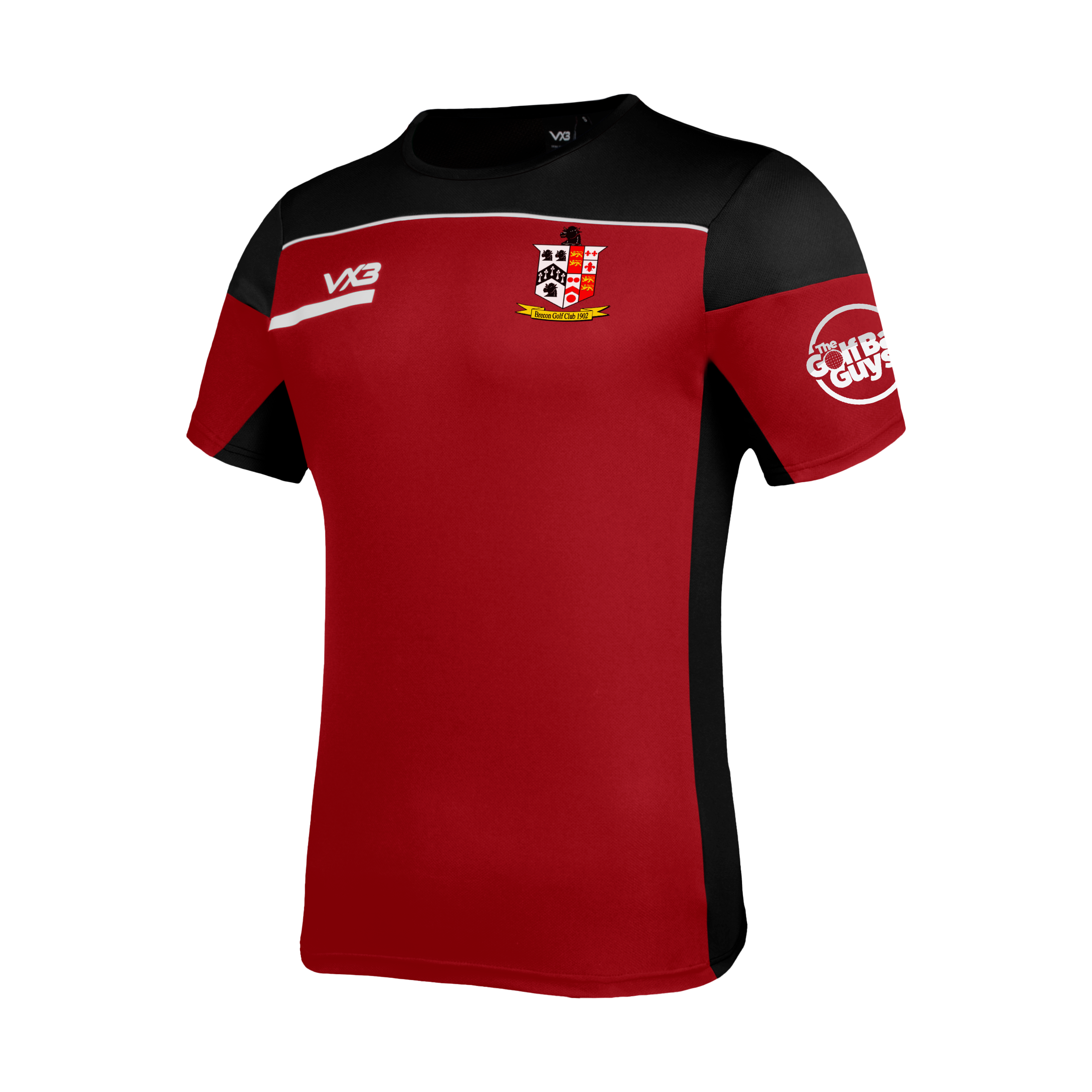 Brecon Golf Club Red Opus Tee