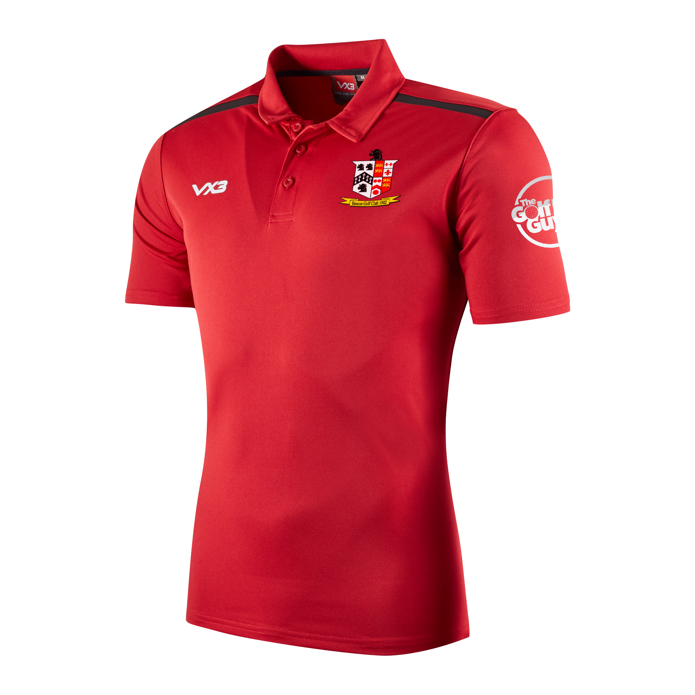 Brecon Golf Club Red Fortis Youth Polo
