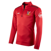 Brecon Golf Club Red Fortis Youth Quarter Zip Sweat