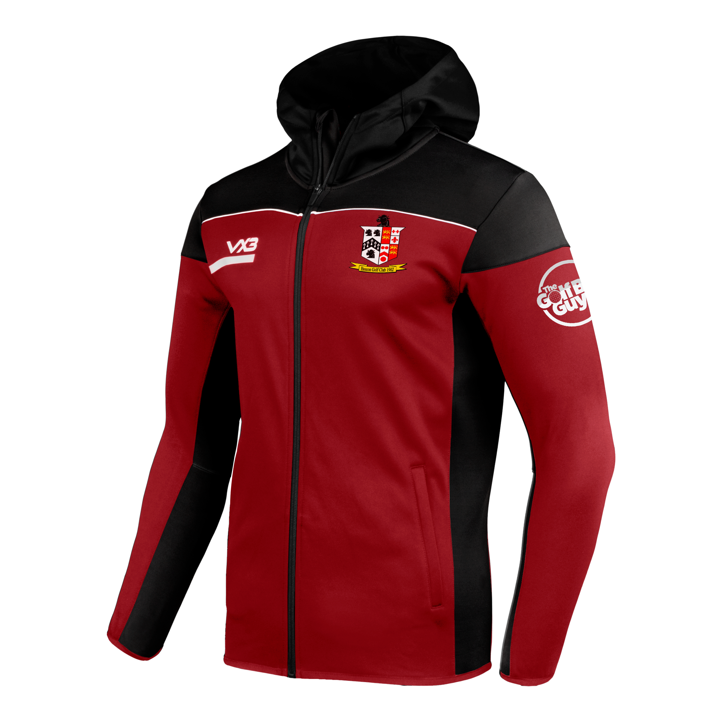 Brecon Golf Club Red Opus Zoodie