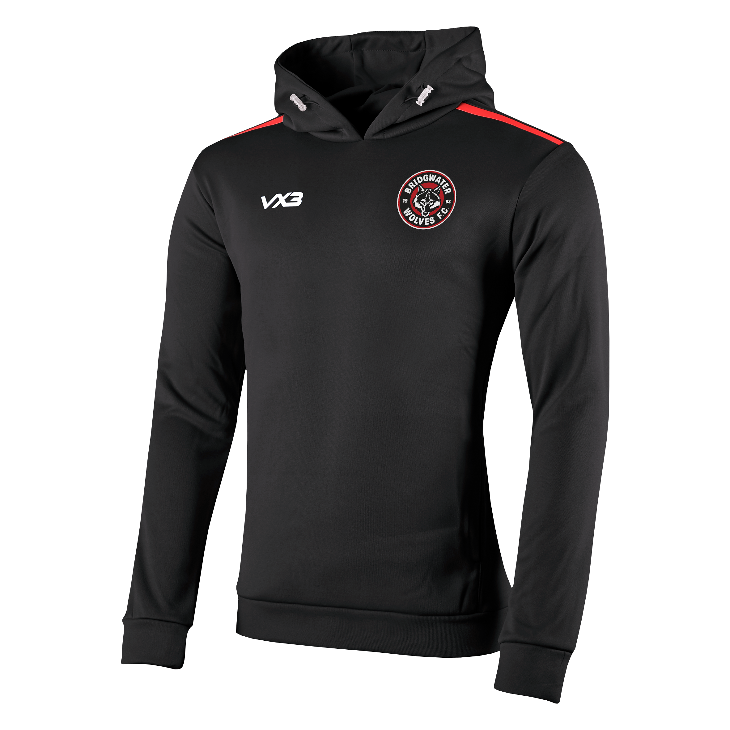 Bridgwater Wolves FC Black Fortis Hoodie