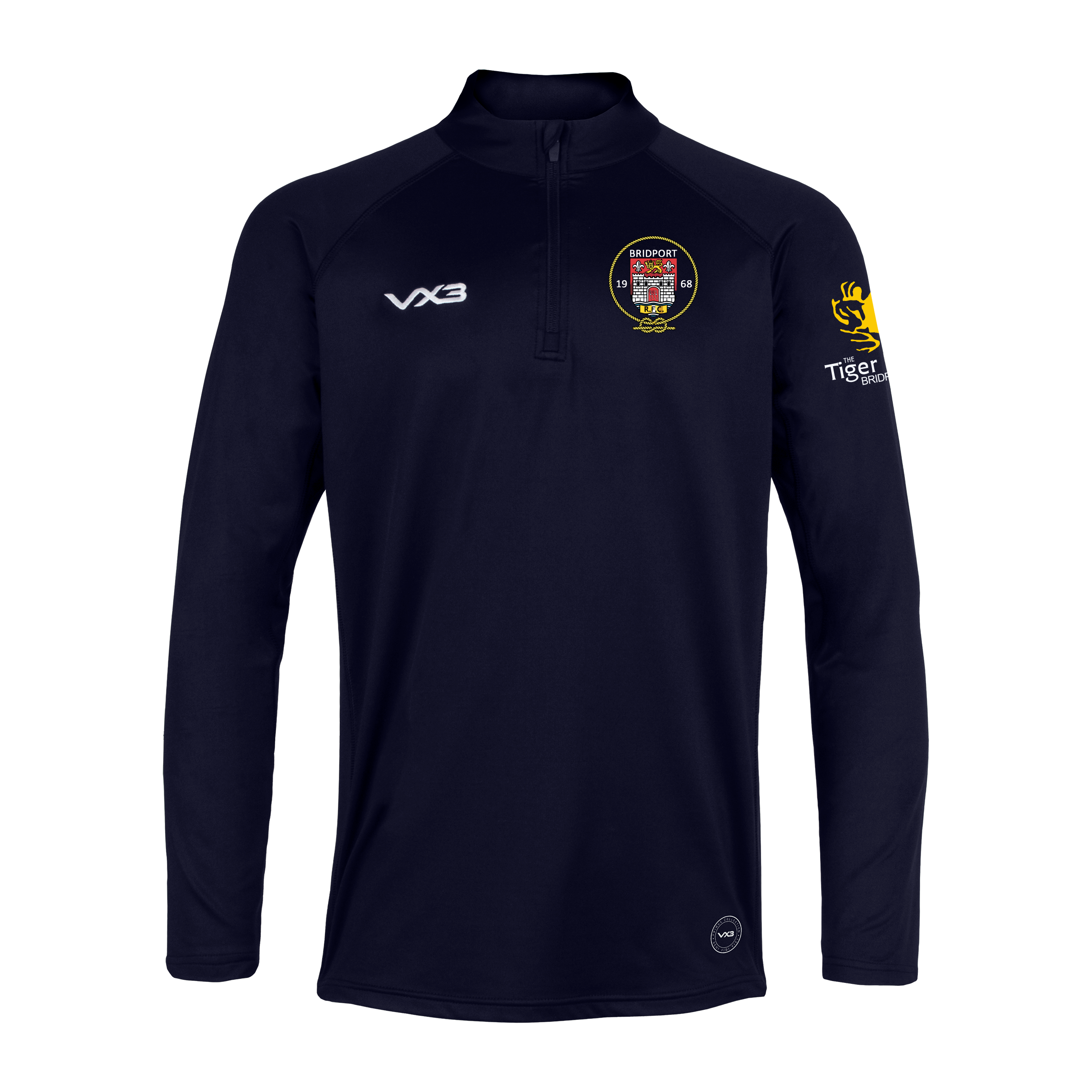 Bridport RFC Primus Quarter Zip - Senior Sponsor – VX3