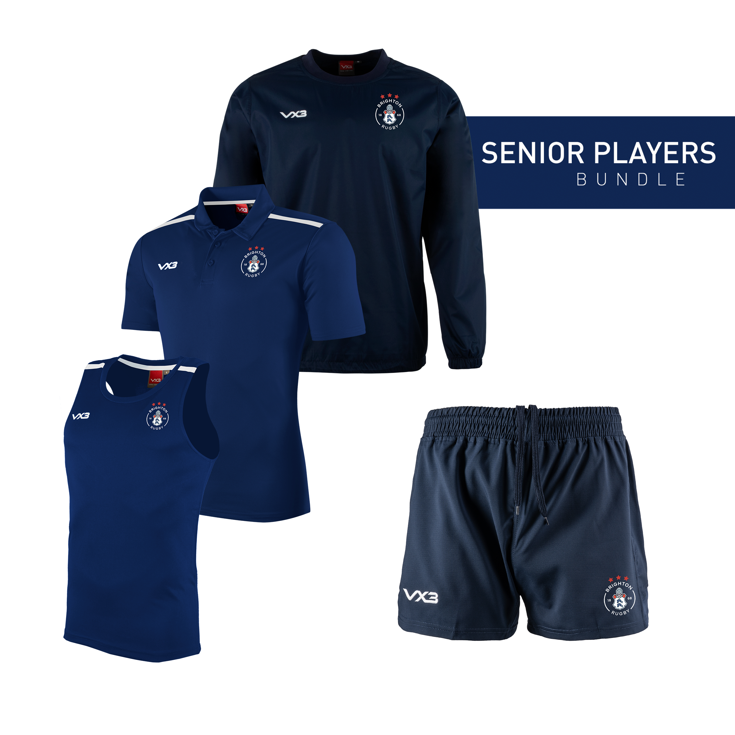 Brighton Football Club (R.F.U.) Senior Players Bundle