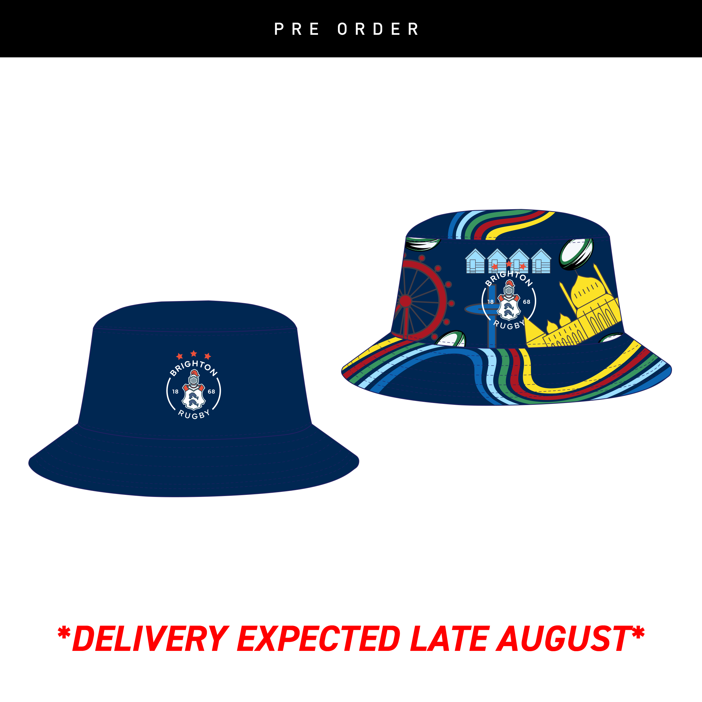 Brighton RFU Reversible Bucket Hat