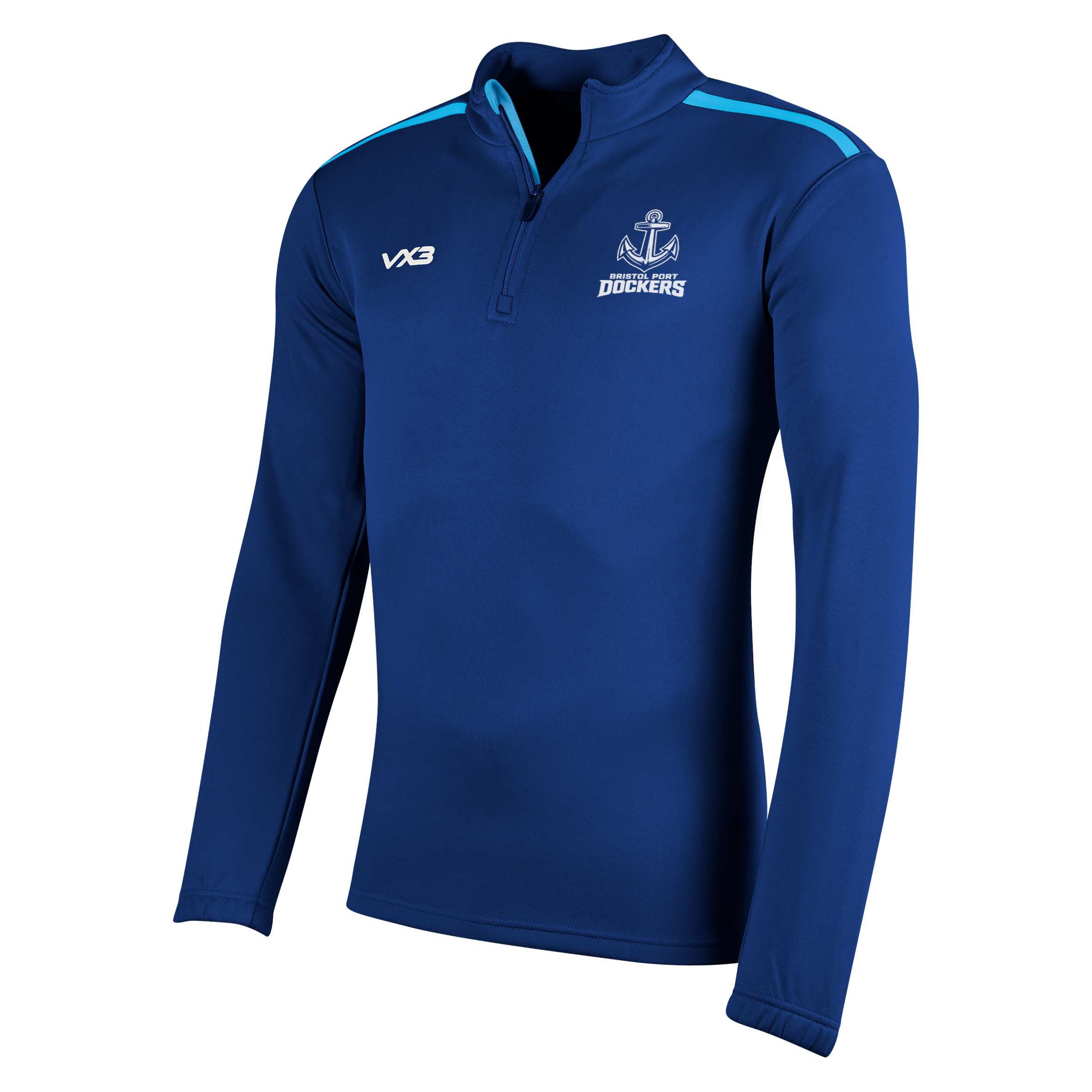 Bristol Port Dockers Gym Fortis Quarter Zip Sweat