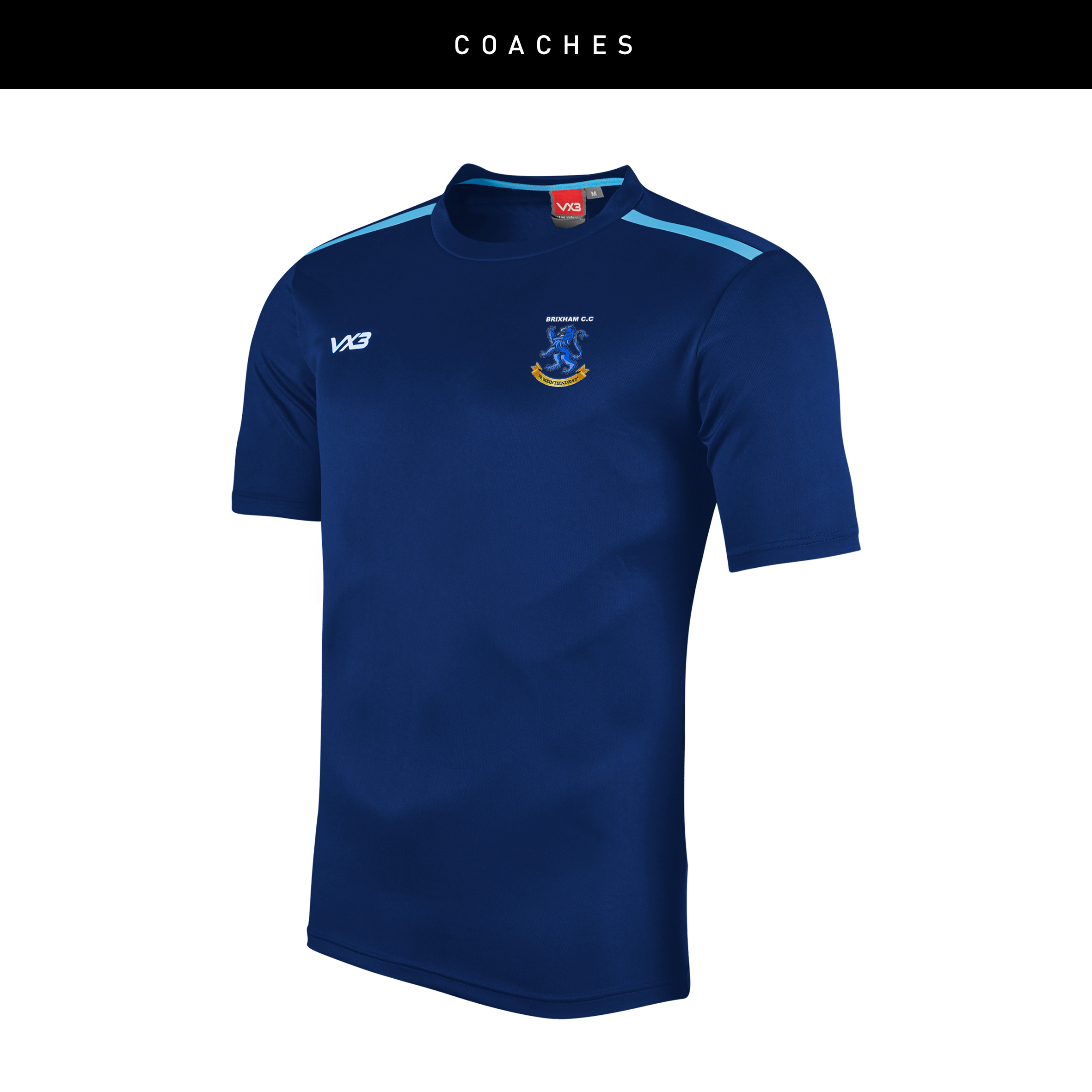 Brixham Cricket Club Fortis Coach Tee