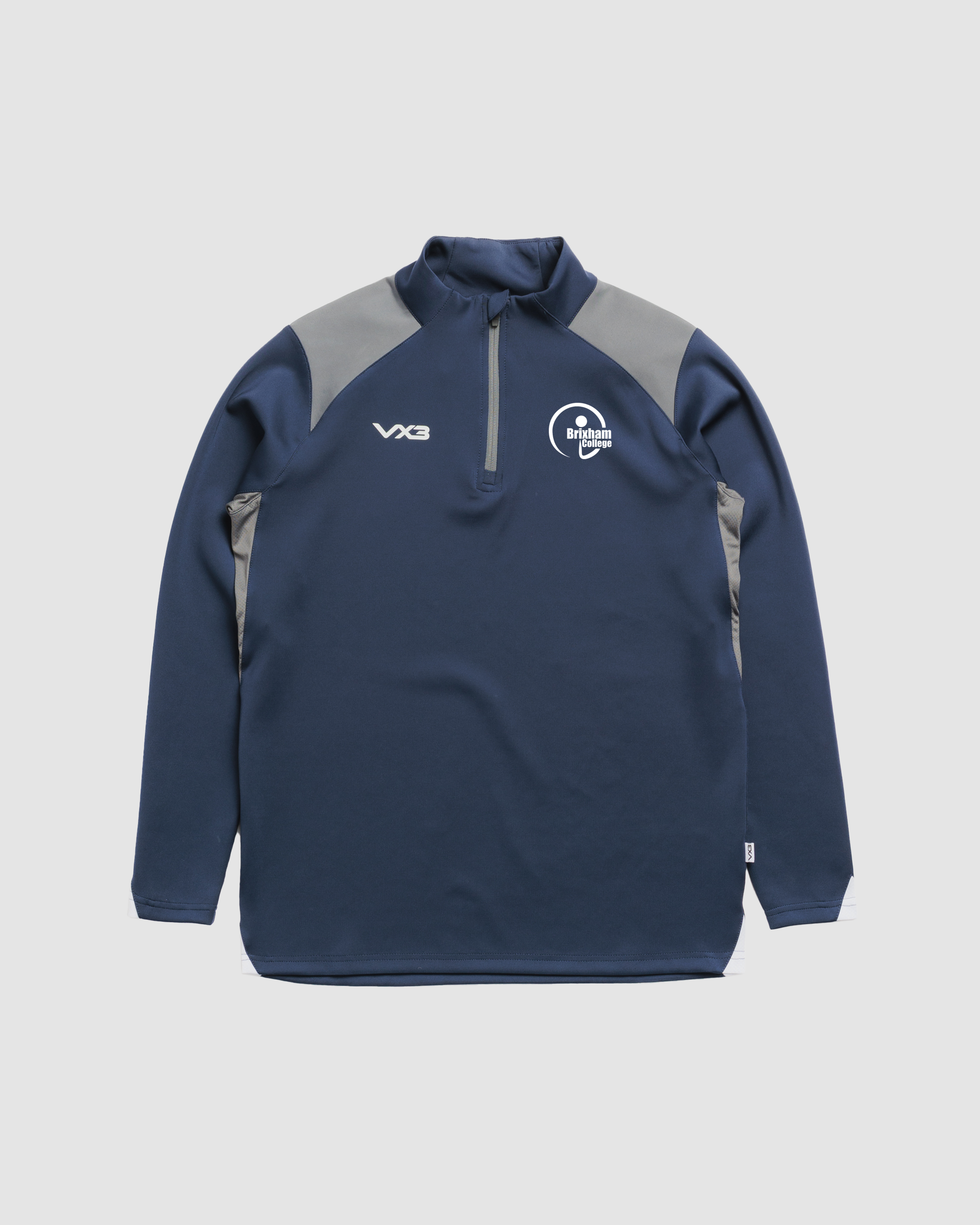 Brixham College Vertex Youth Quarter Zip - GCSE Years 10 & 11