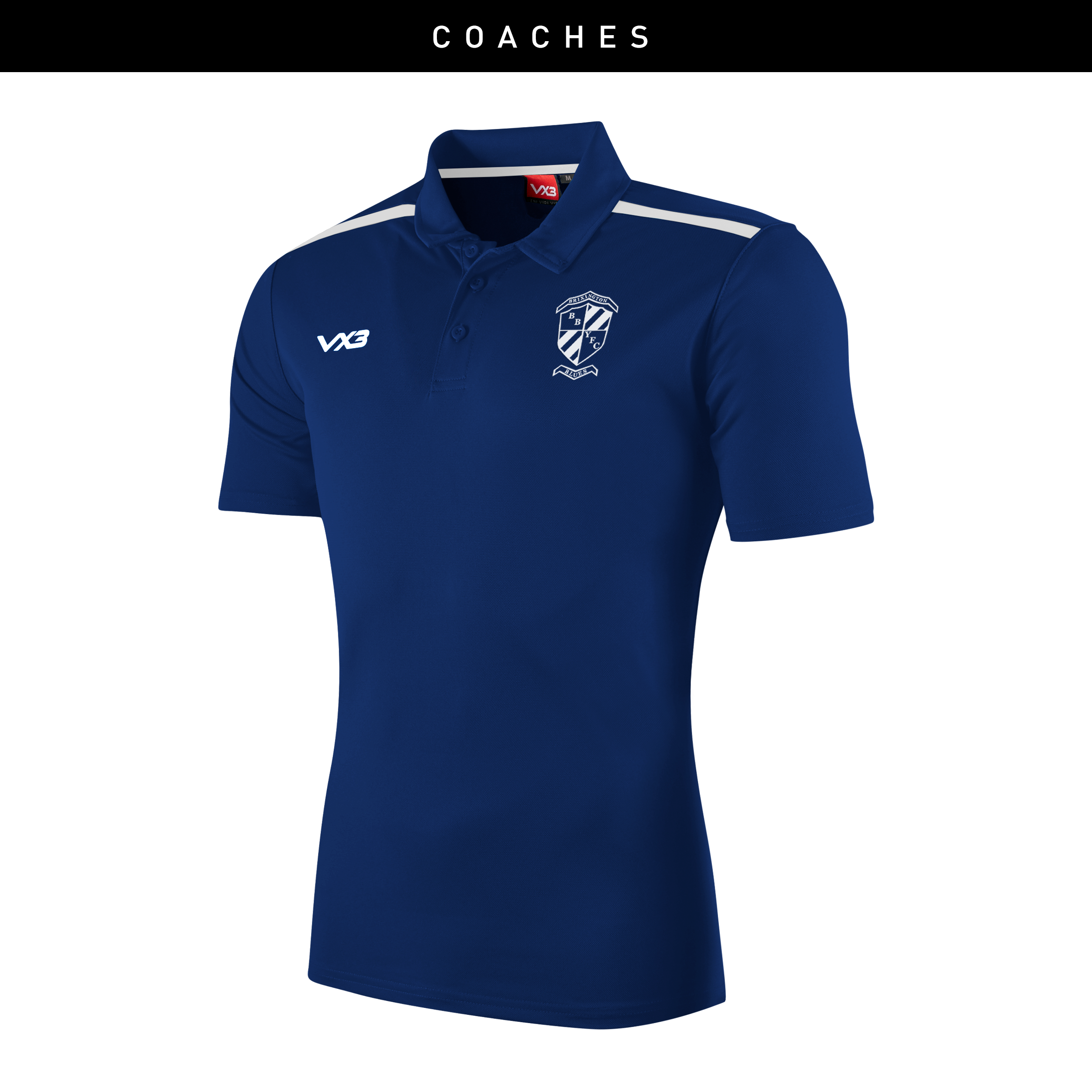 Brixington Blues Coaches Fortis Polo