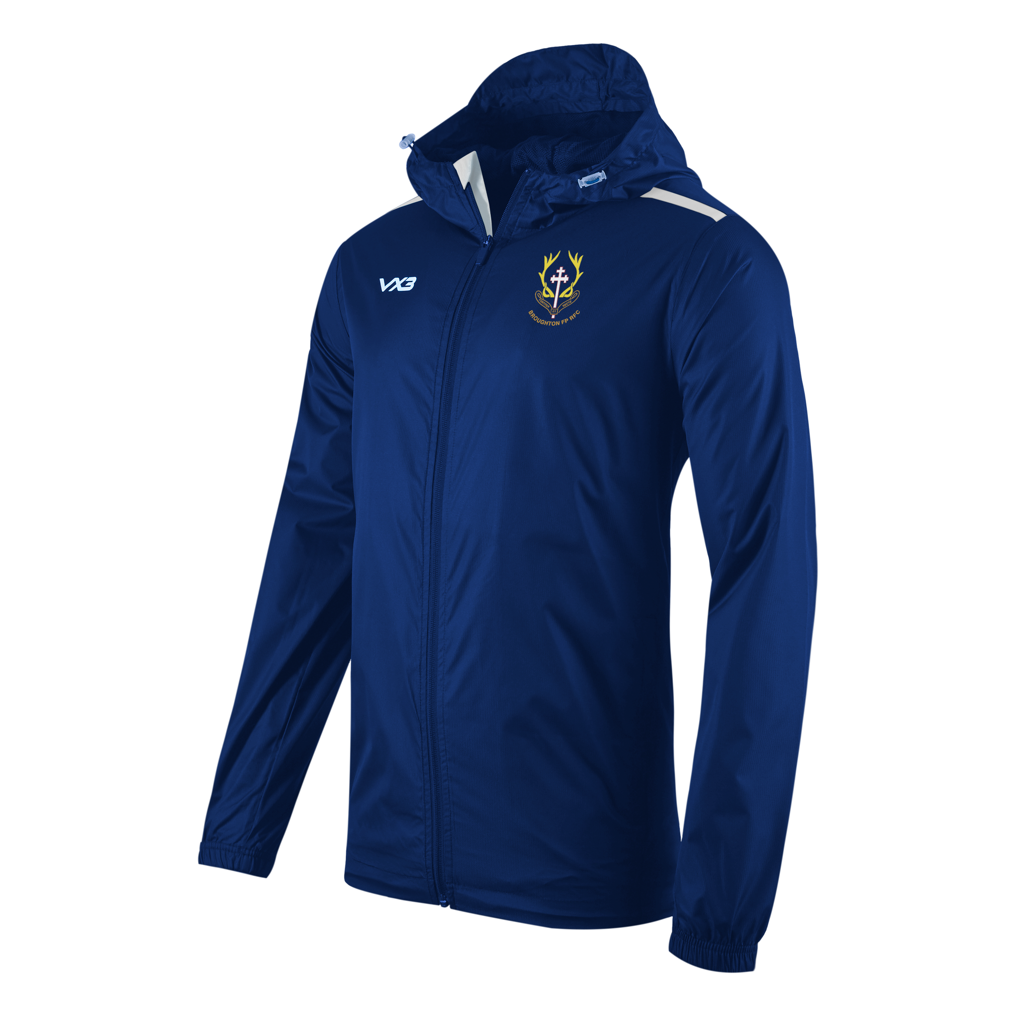 Broughton RFC Fortis Full Zip Rain Jacket