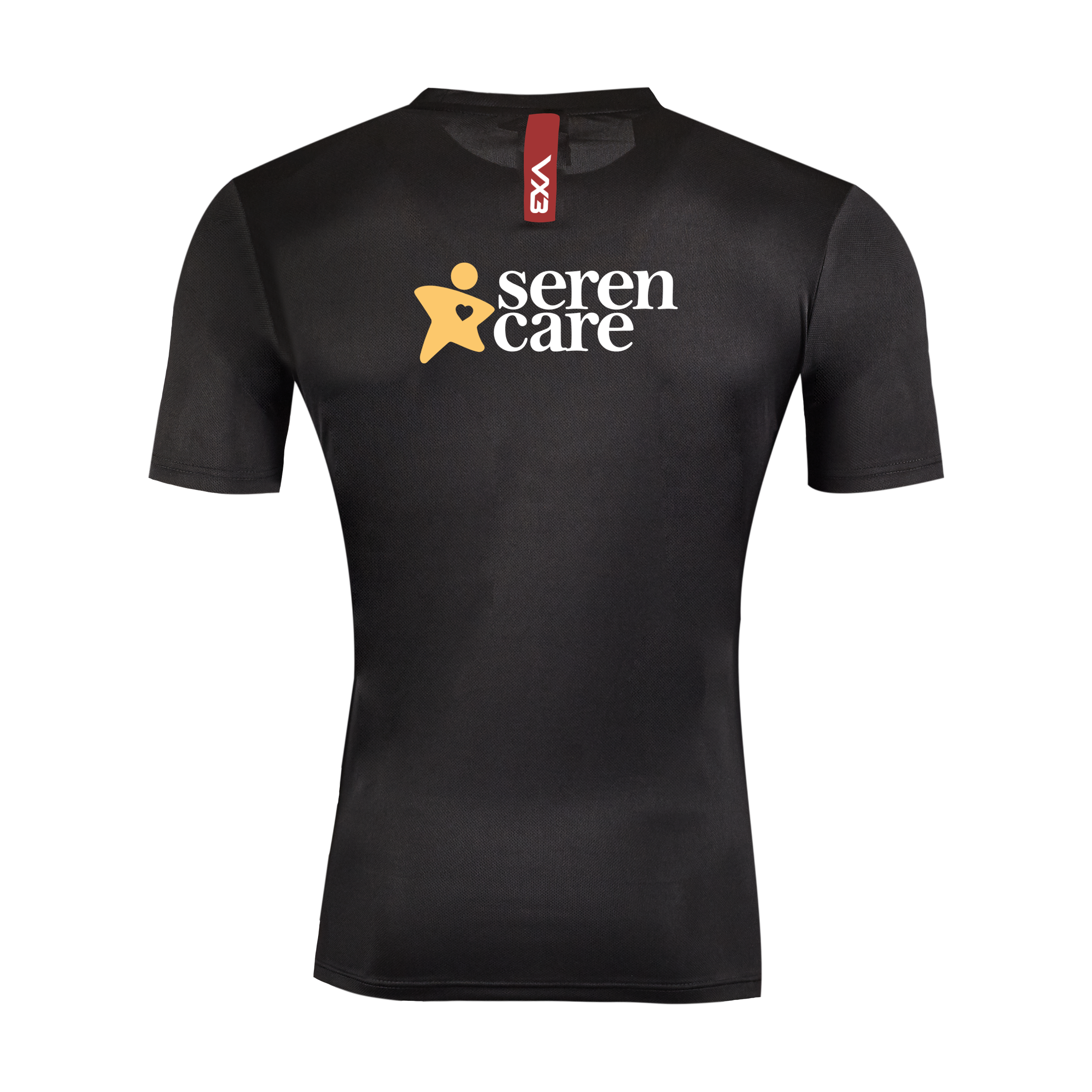 Brynmawr United FC Black/Red Fortis Ladies Tee