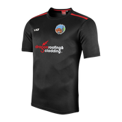 Brynmawr United FC Black/Red Fortis Ladies Tee