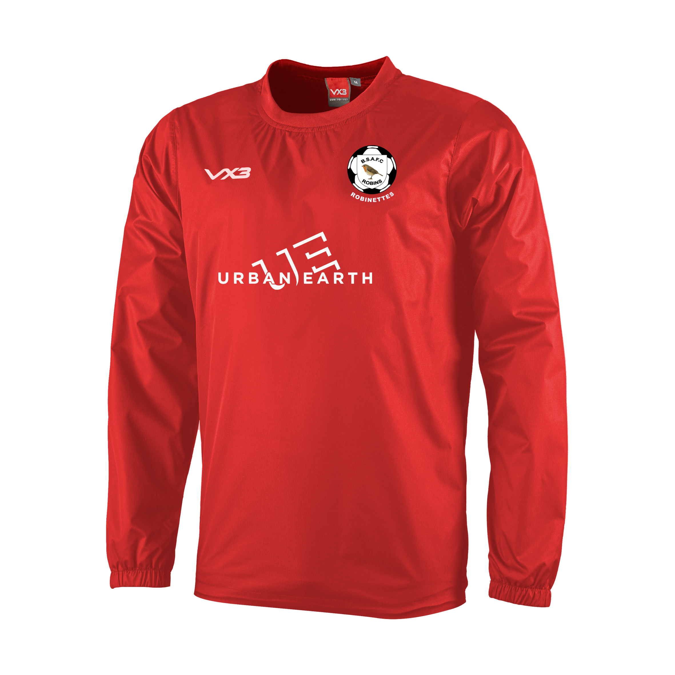 Budleigh Salterton FC 'Robinettes' Primus Smock Red