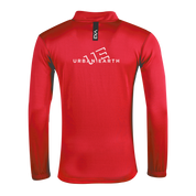 Budleigh Salterton FC Red Fortis Quarter Zip Sweat