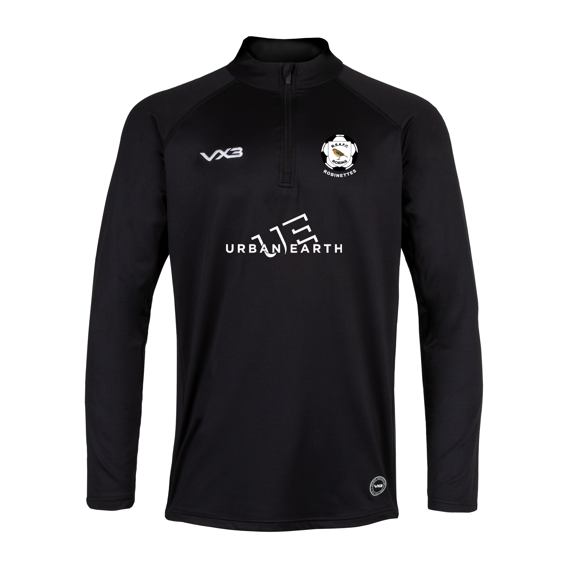 Budleigh Salterton FC 'Robinettes' Primus Quarter Zip