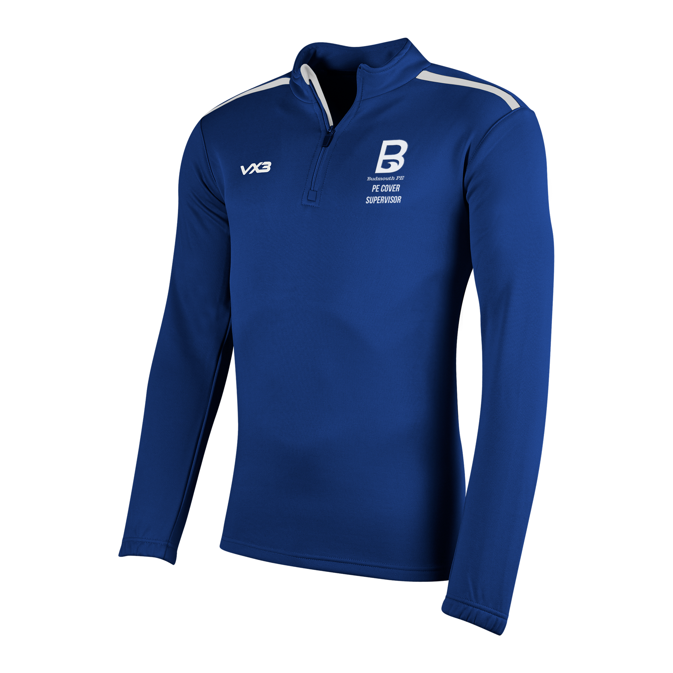 Budmouth School Fortis Quarter Zip Sweat - PE Cover Supervisor