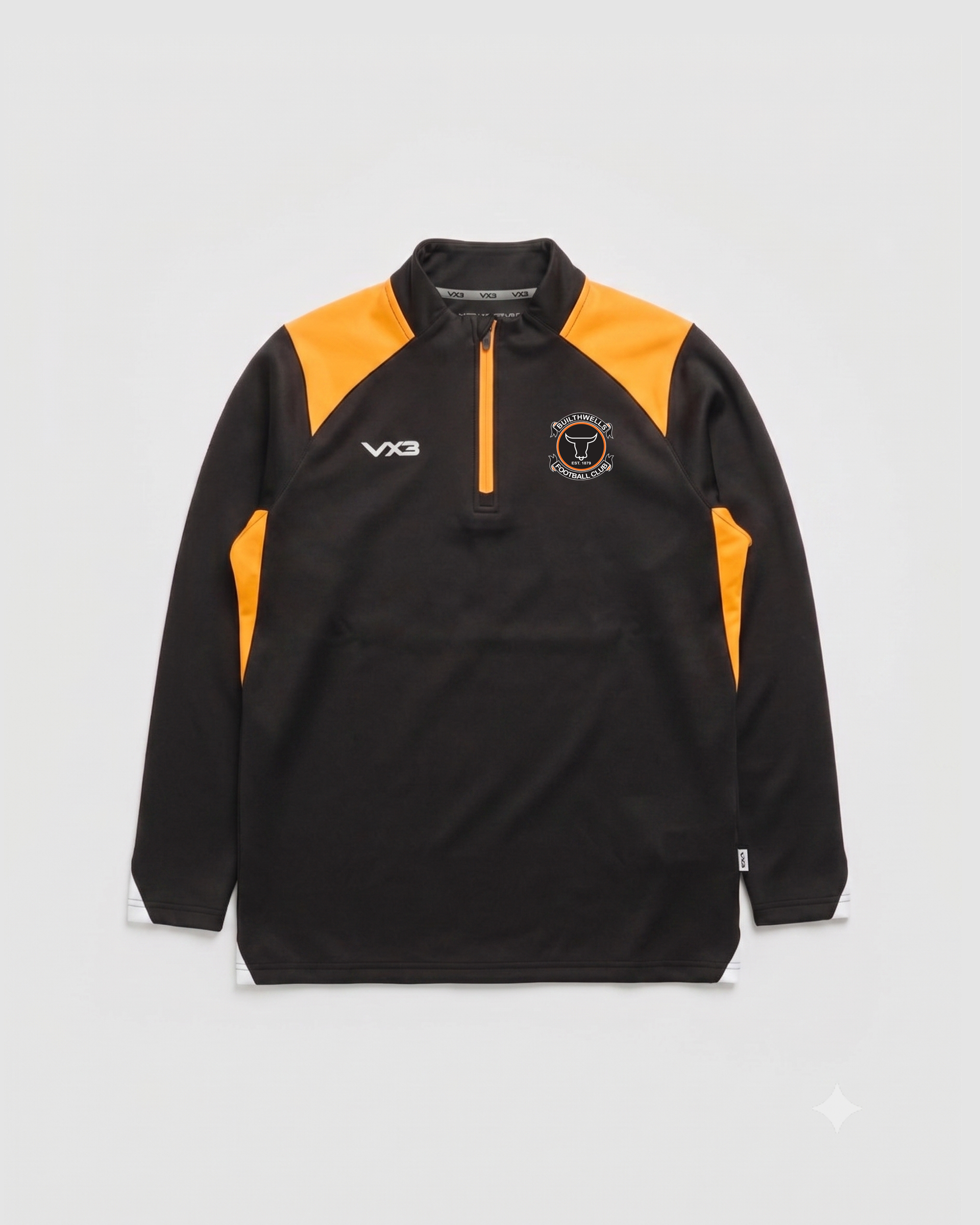 Builth Wells FC Vertex Quarter Zip