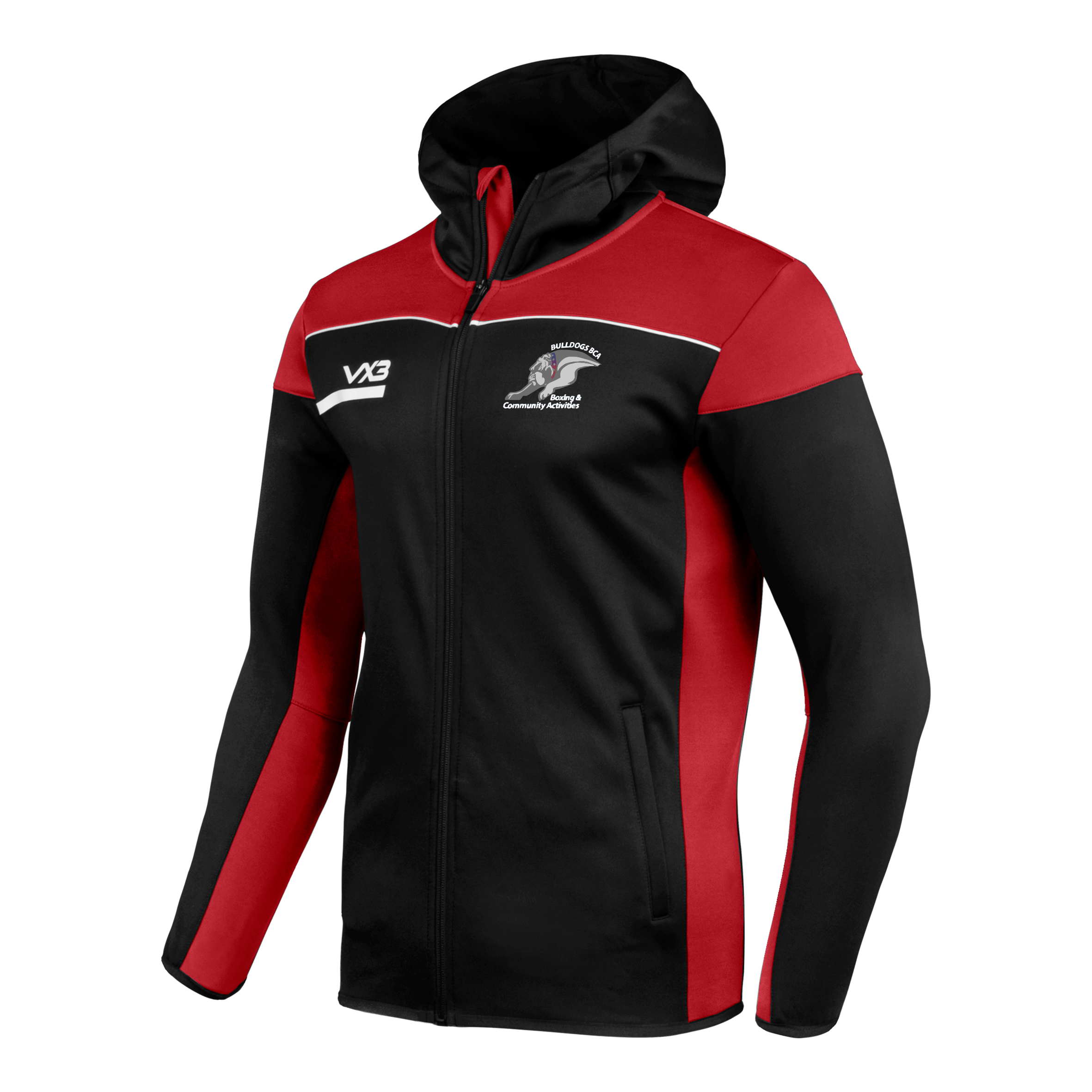 Bulldogs BCA Opus Zoodie - Black Red