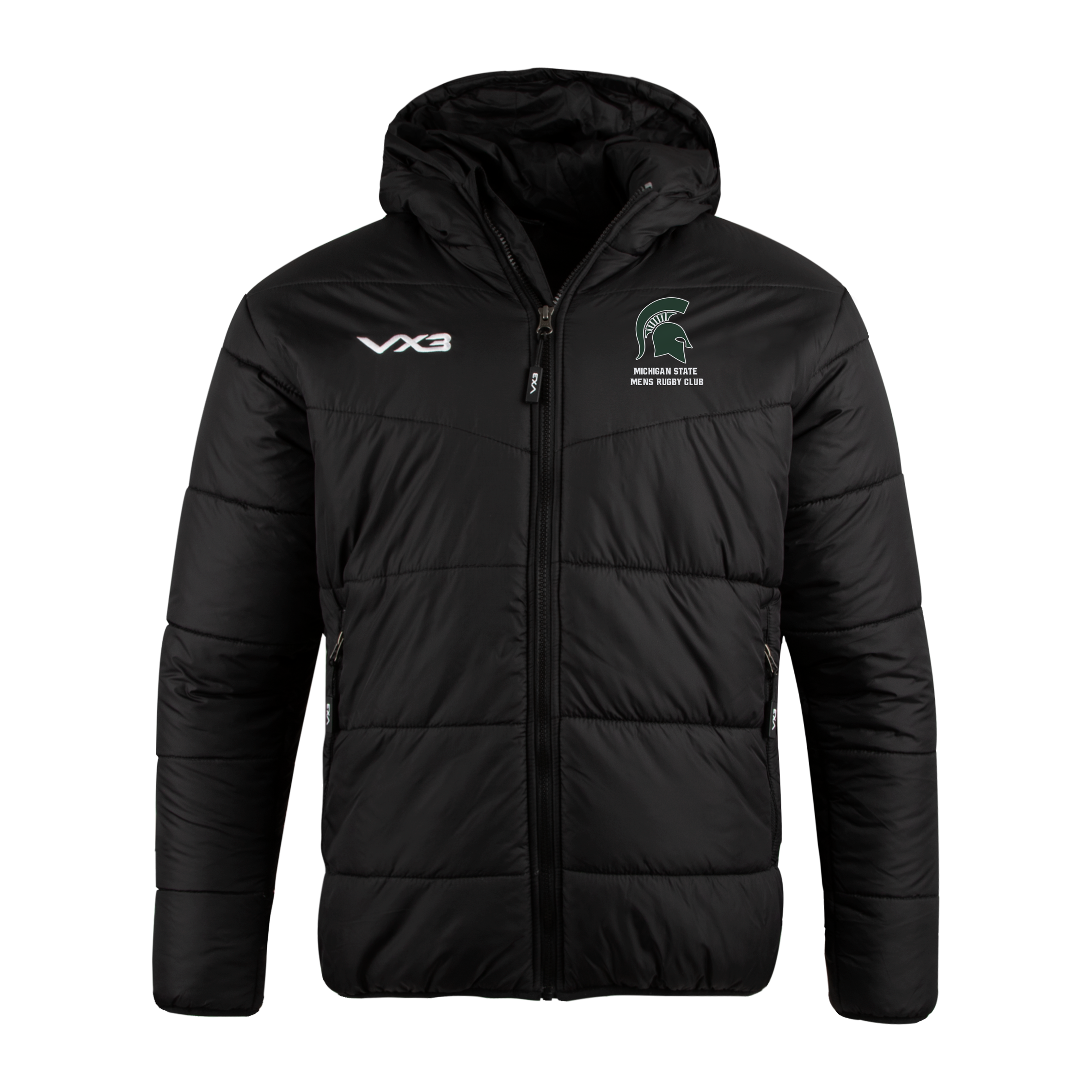 Michigan State University Rugby Lorica Quilted Jacket
