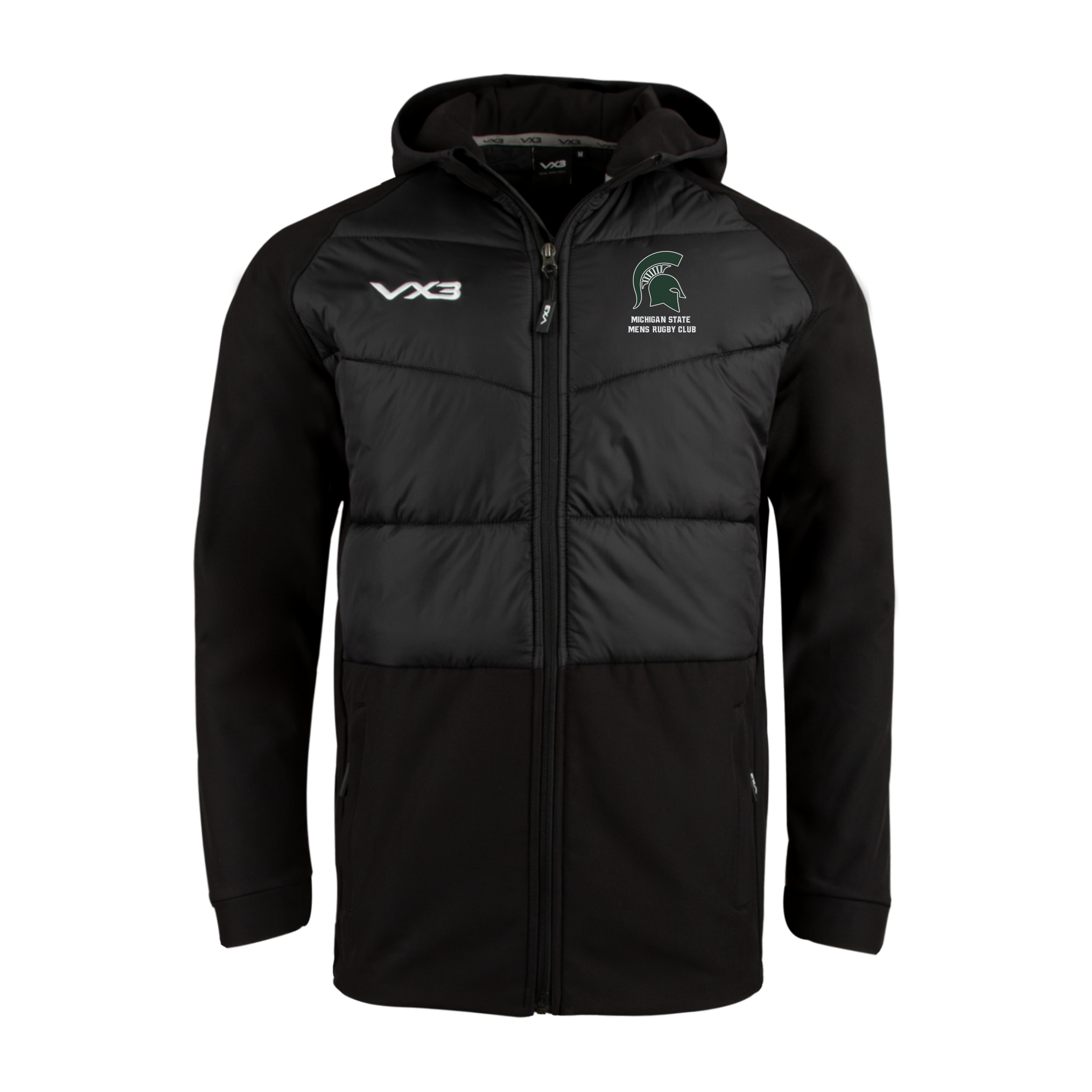Michigan State University Rugby Tempest Hybrid Jacket