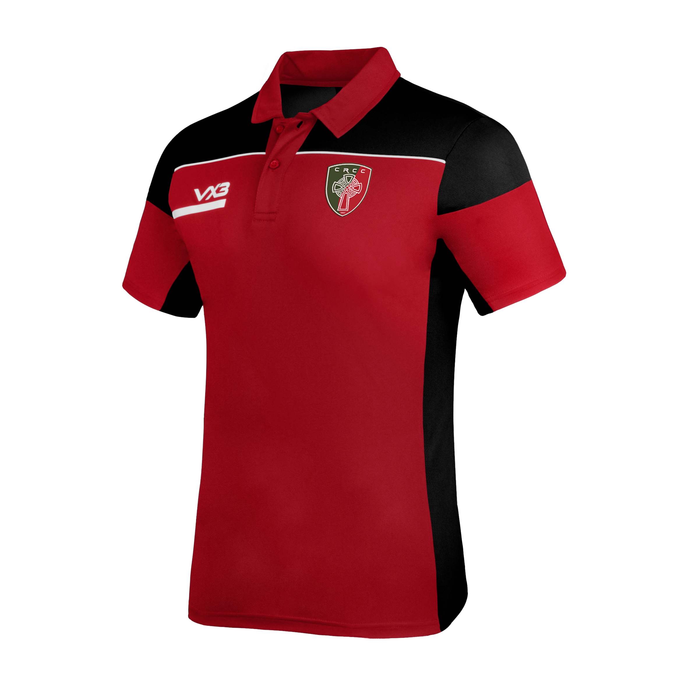 CRCC Opus Polo - Red Black