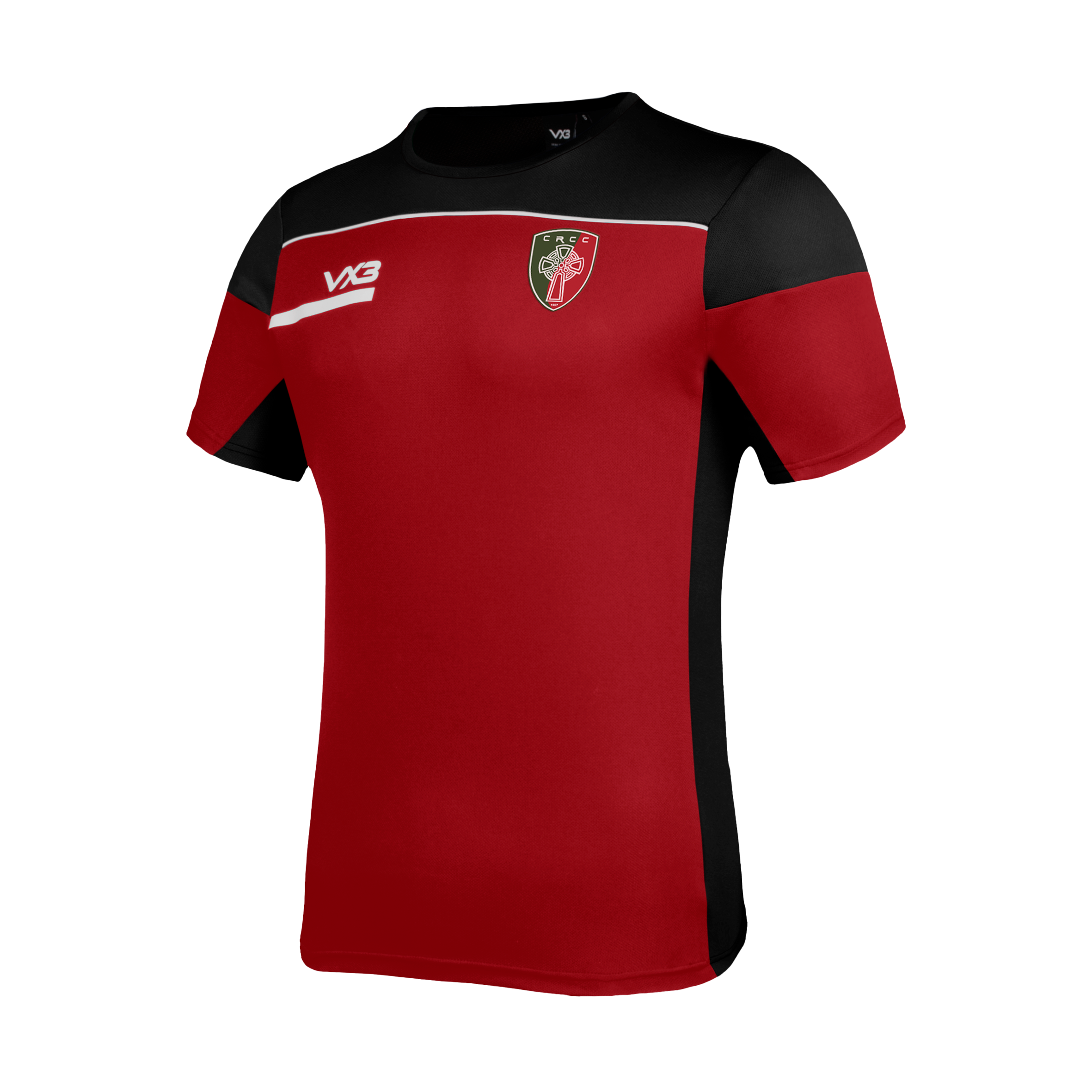 CRCC Opus Tee Youth - Red Black