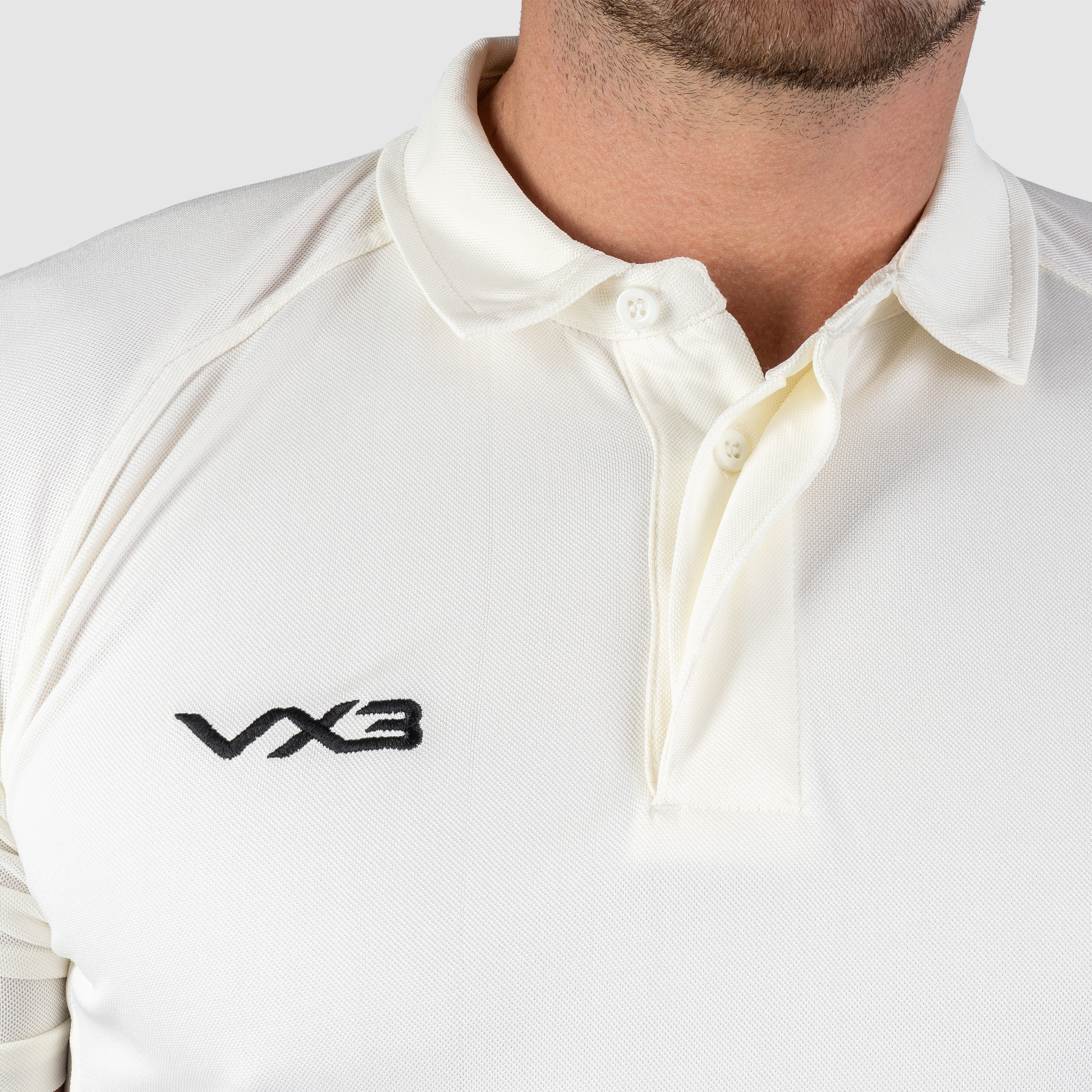 Cricket Whites Short Sleeve Shirt VX3