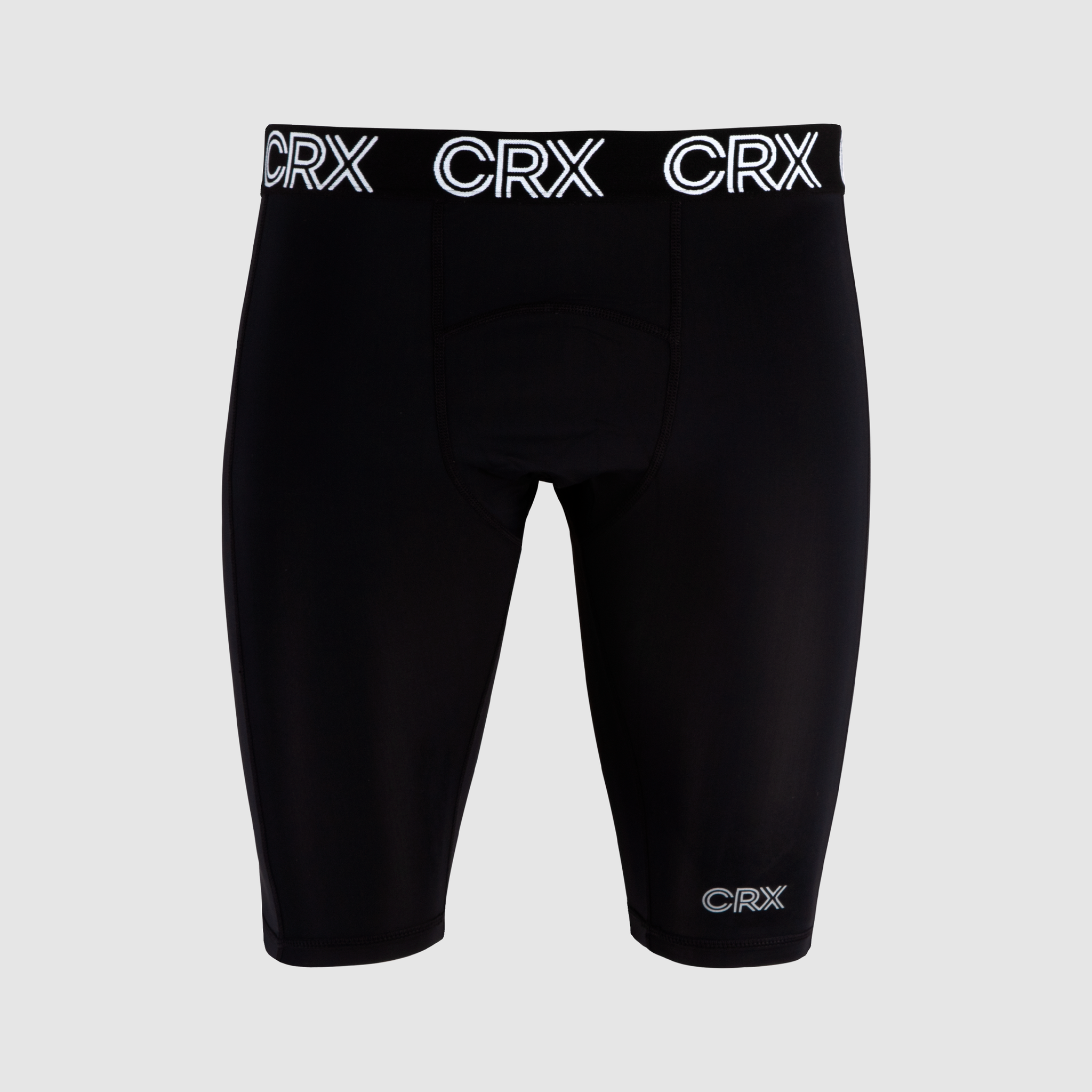 CRX Black Elite Compression Mens Shorts