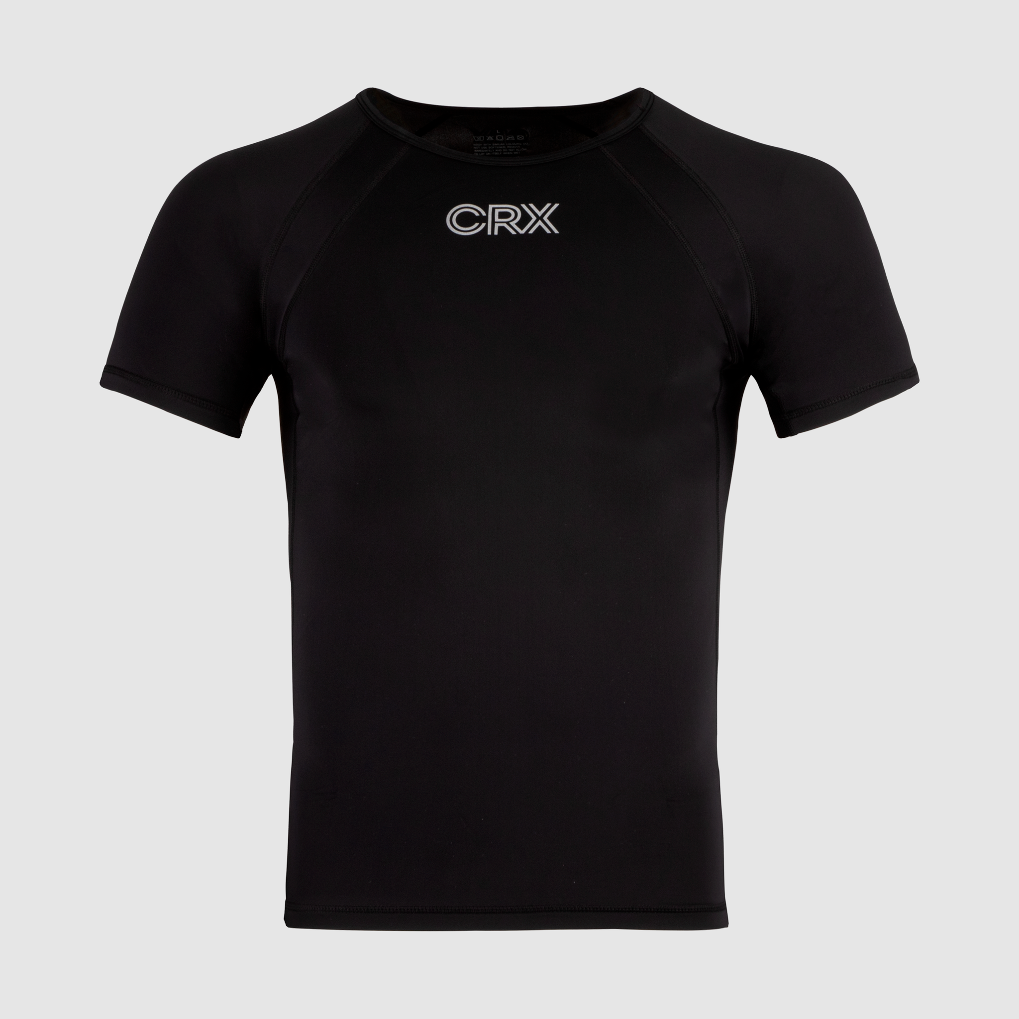 CRX Black Elite Compression Mens T-Shirt – VX3