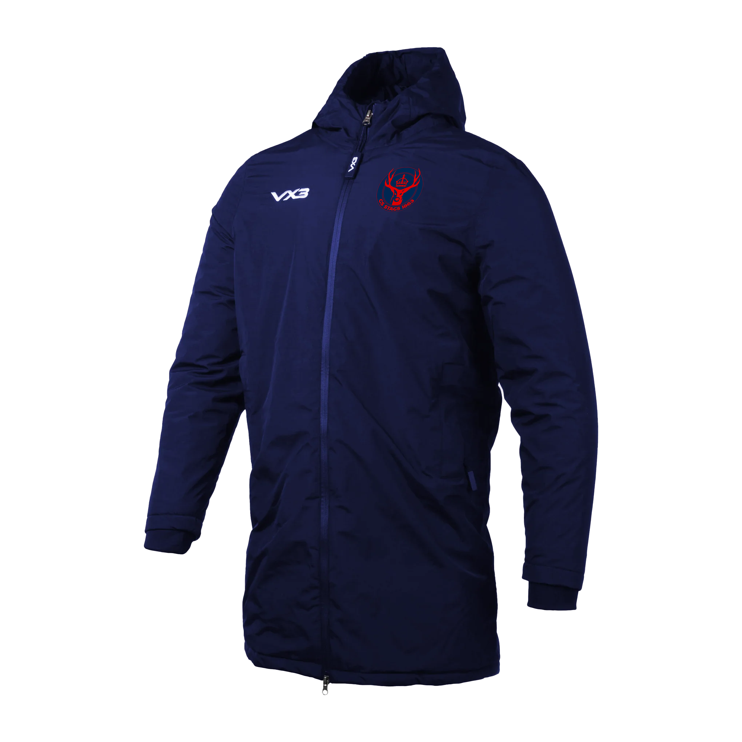 CS Stags 1863 Nero Managers Jacket