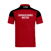 Cadishead Rhinos Masters Opus Polo - Red Black